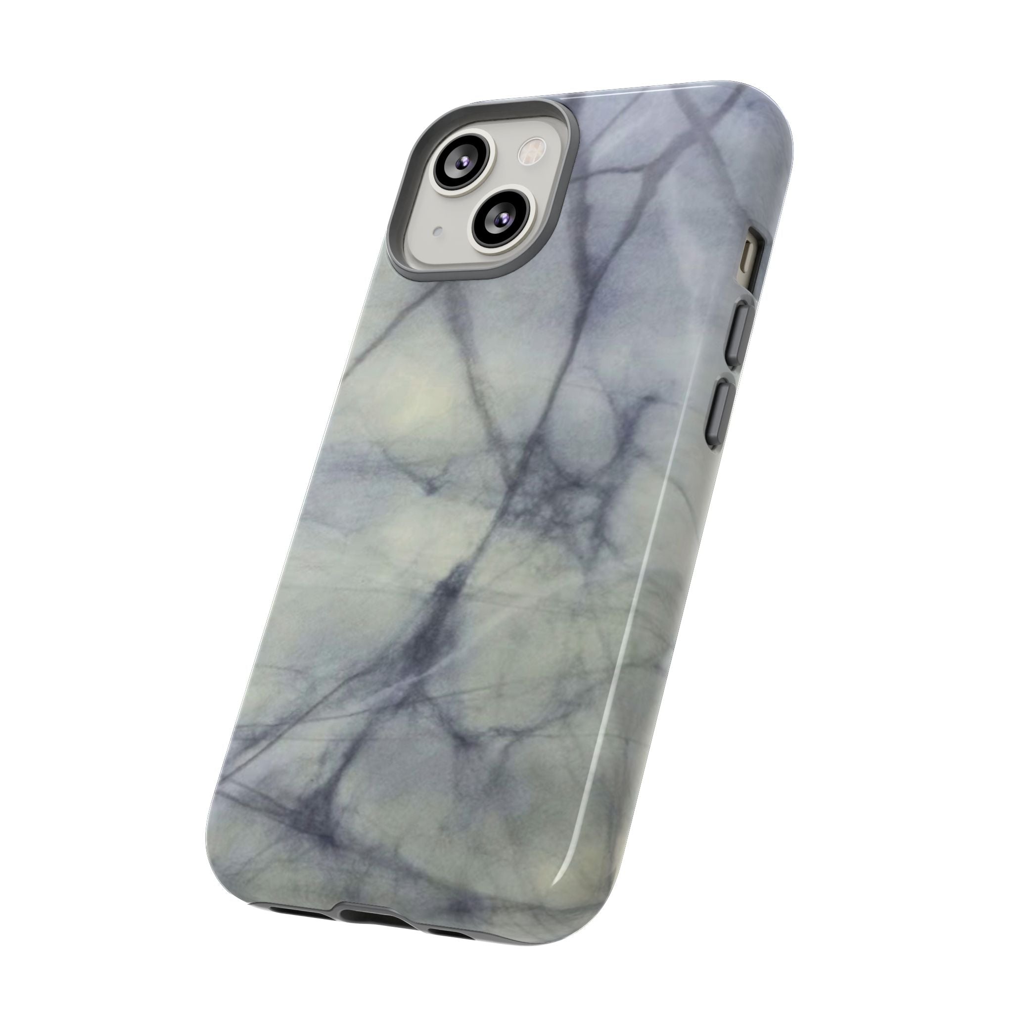 Phone Case, Eye-catching White Marble Look Tough Case by Studio Blitz