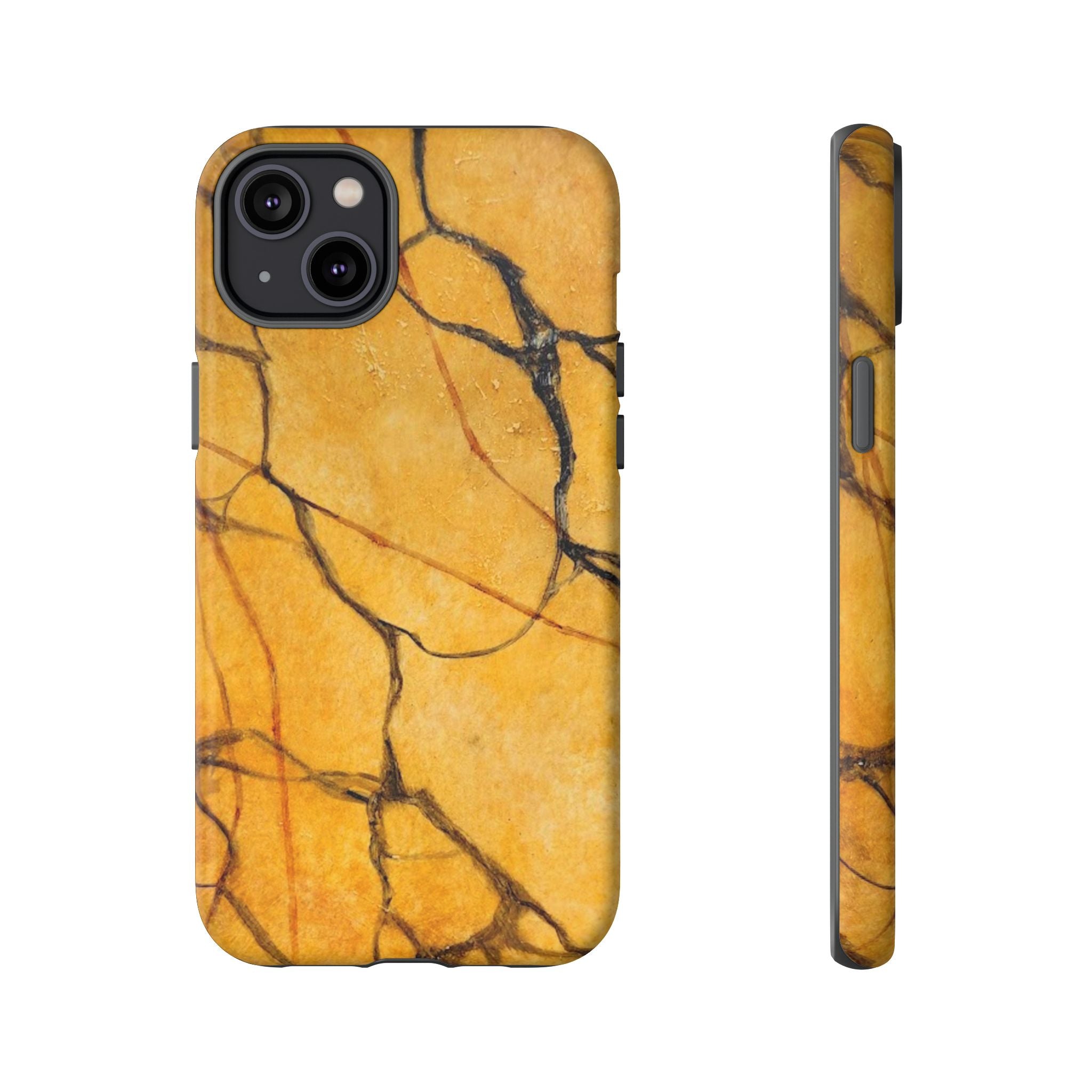 Sexy Gold Marbleized Phone Cases designed by Studio Blitz