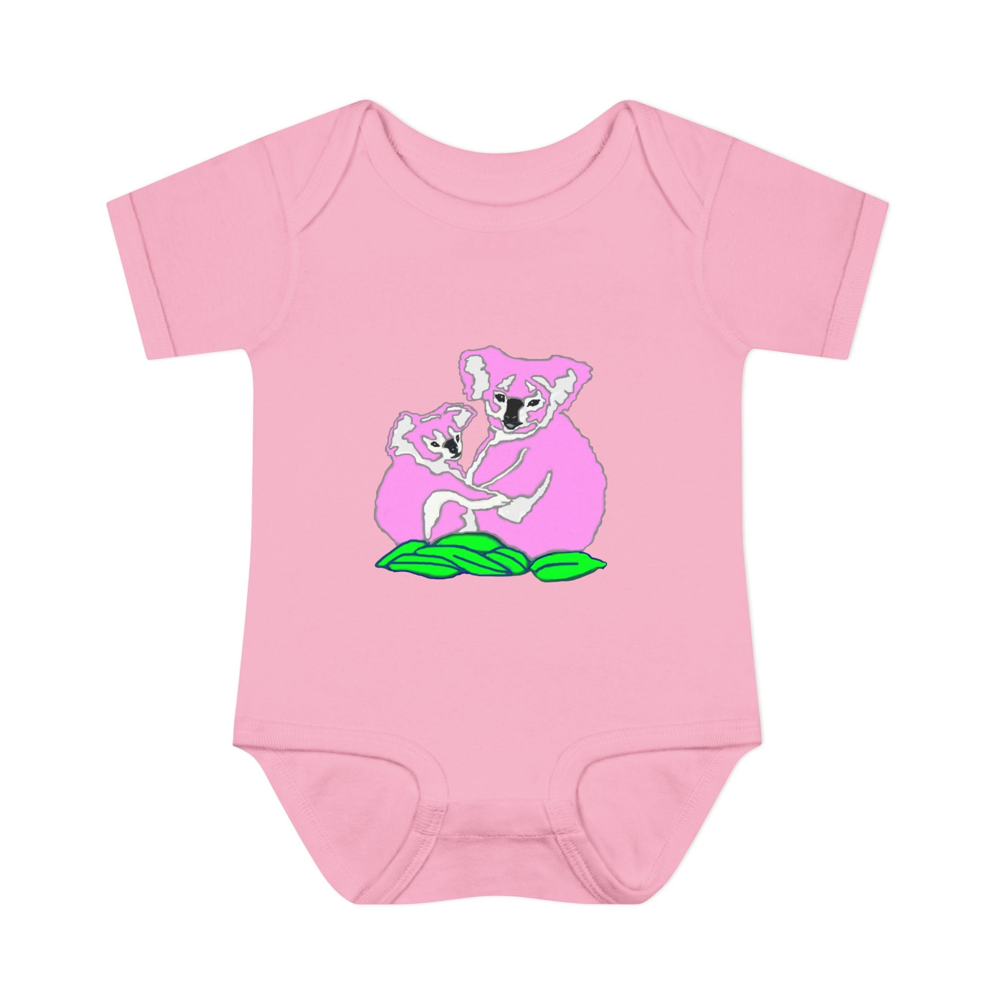 So Cute Pink Koalas designed by Studio Blitz Infant to 24 Mo. Bodysuit