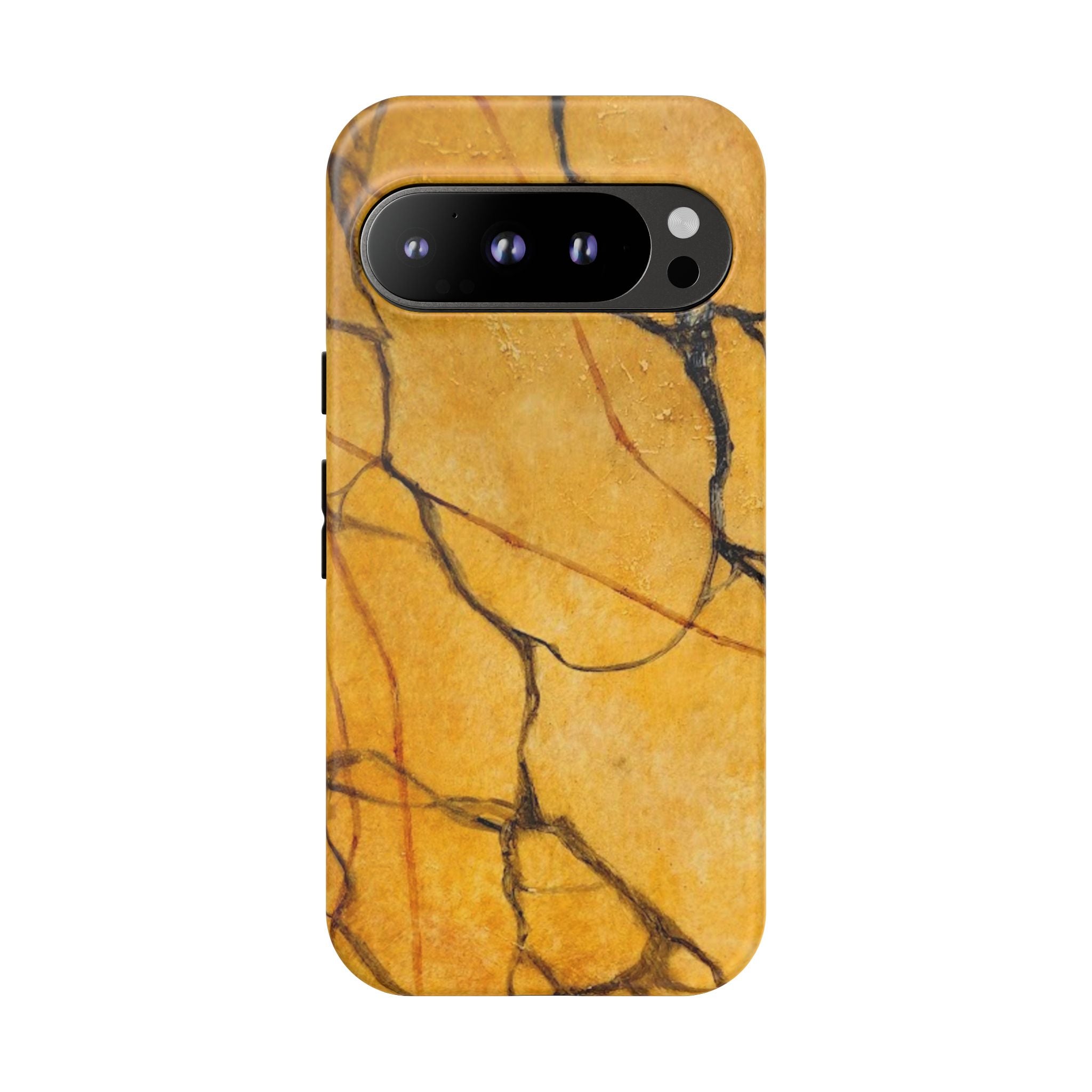 Sexy Gold Marbleized Phone Cases designed by Studio Blitz