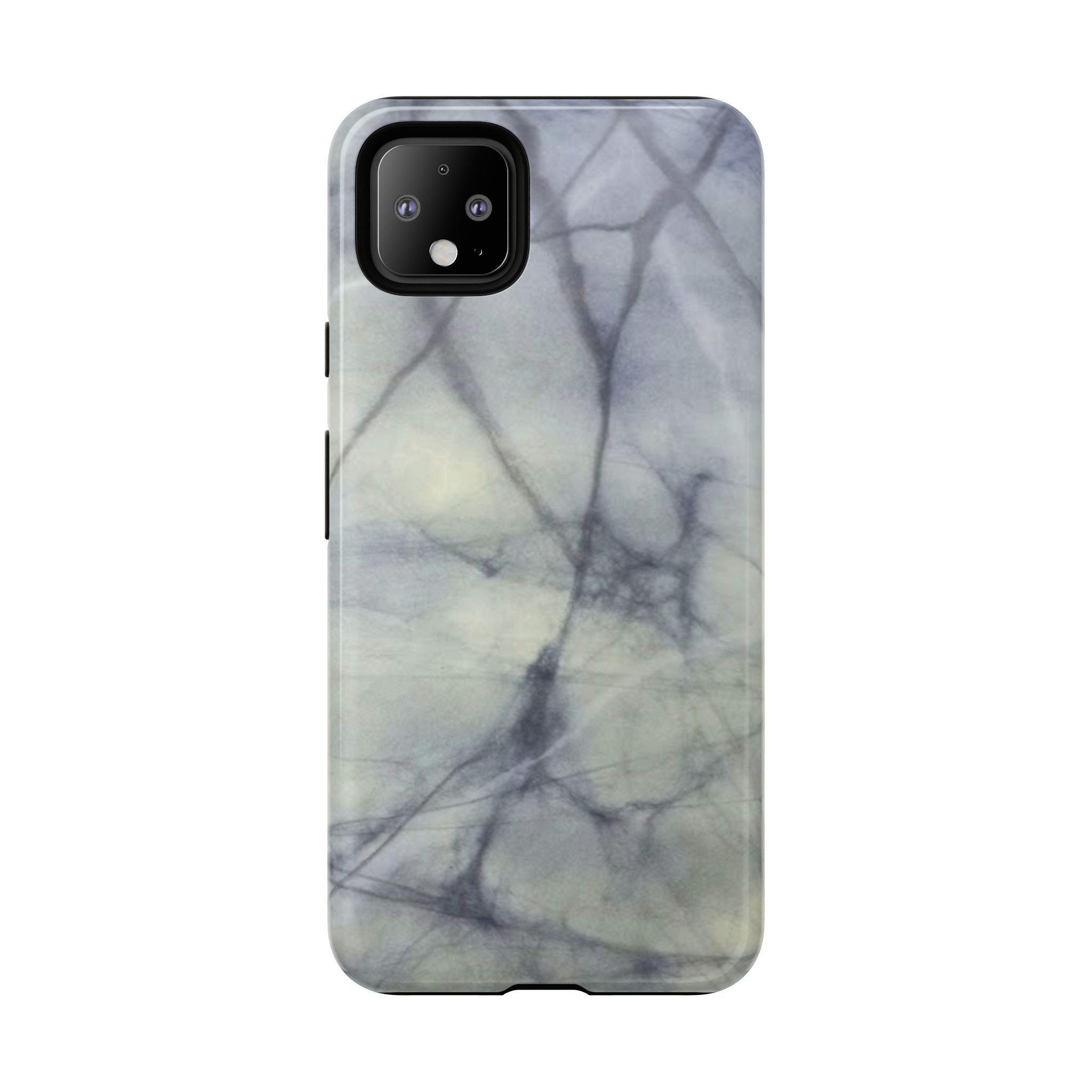 Phone Case, Eye-catching White Marble Look Tough Case by Studio Blitz
