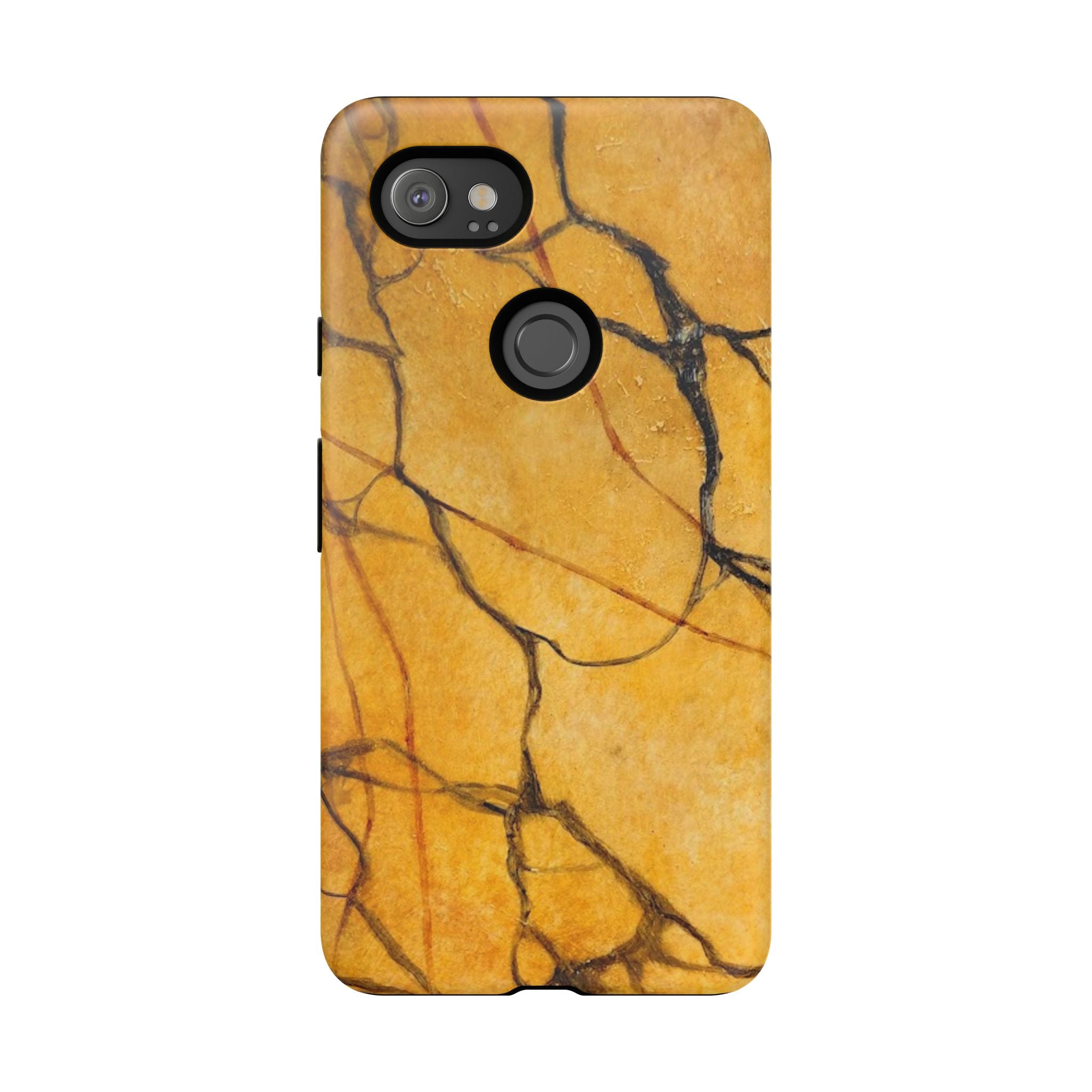 Sexy Gold Marbleized Phone Cases designed by Studio Blitz