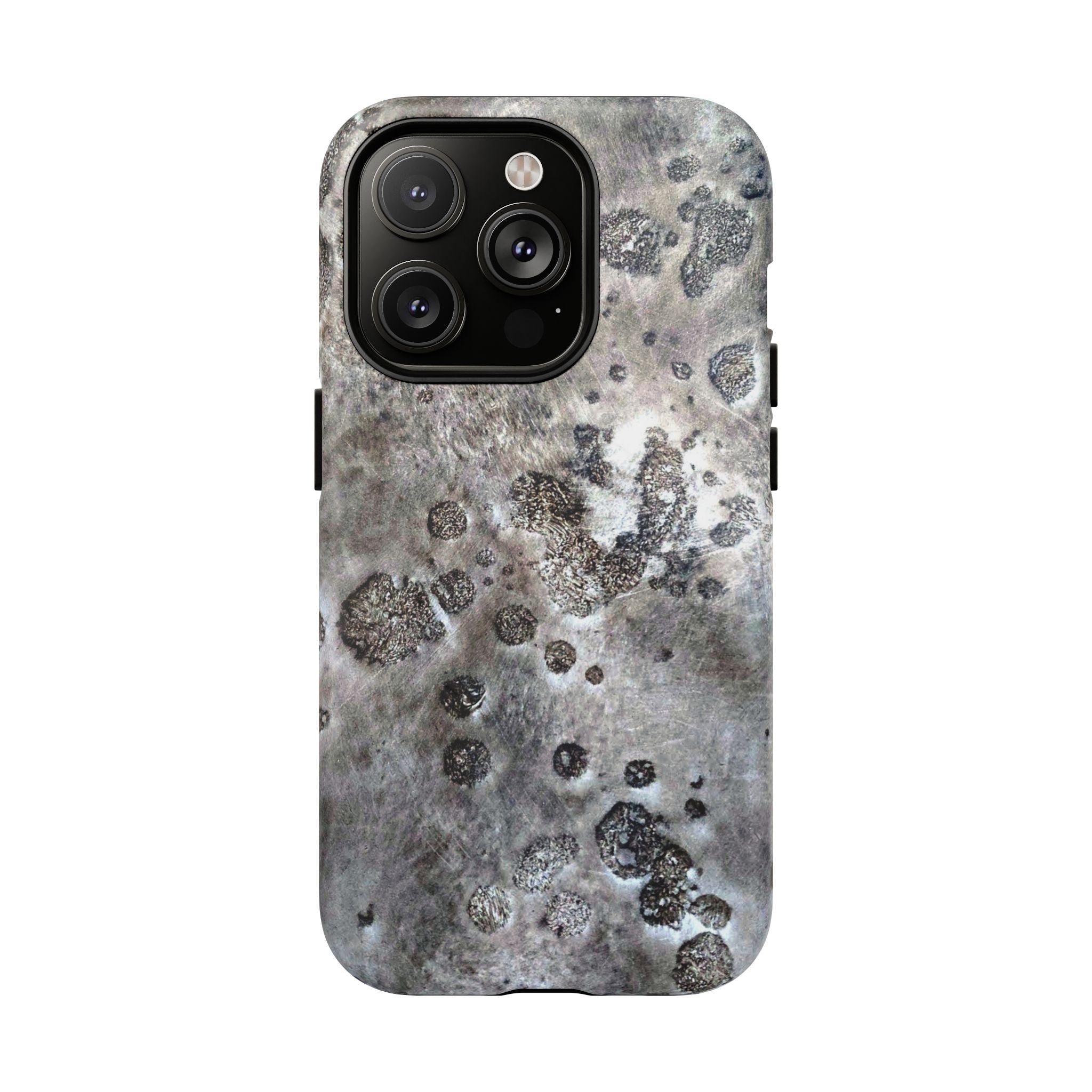 Tough Magnetic Phone Case with Moon Rock Art Design by Studio Blitz