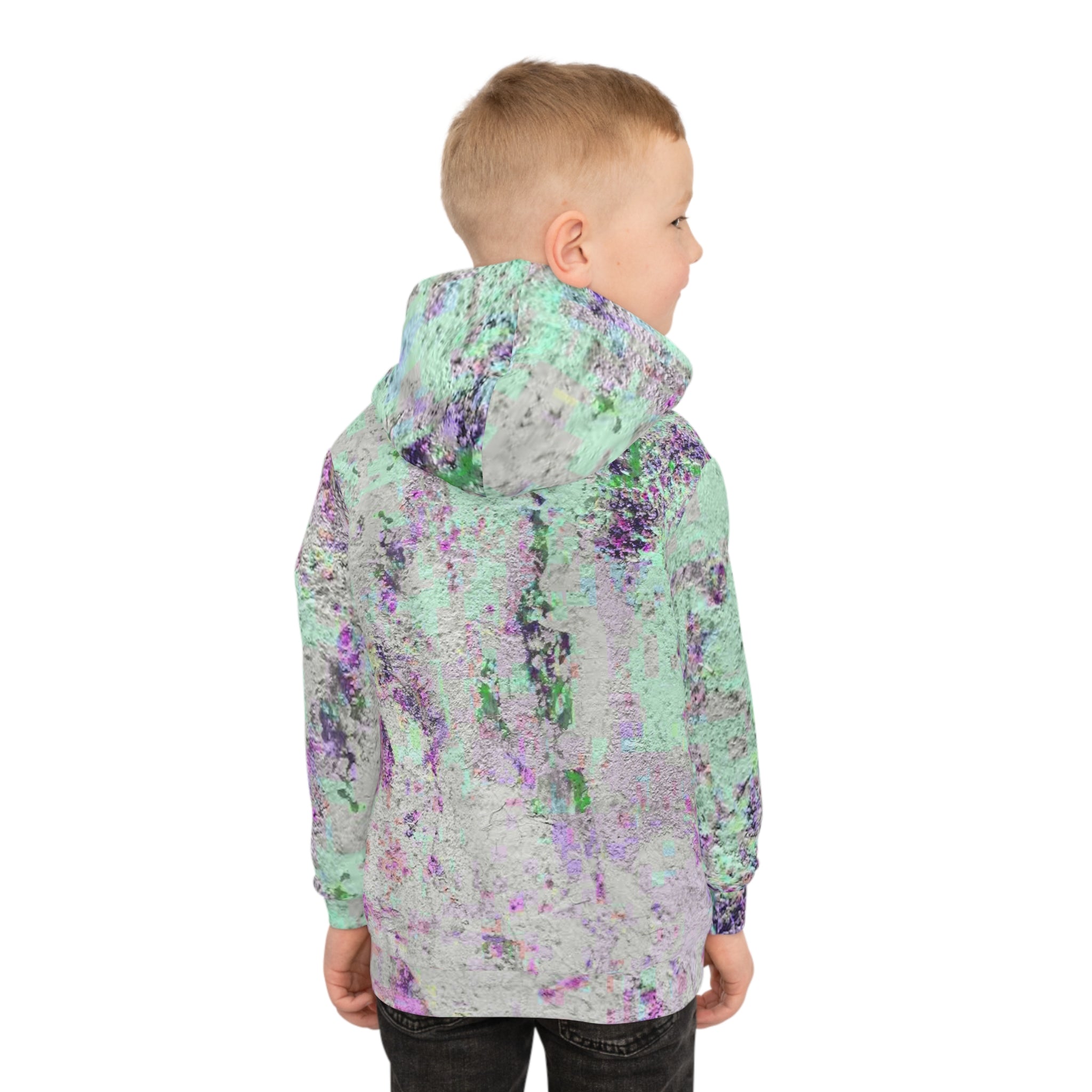 Vibrant Fun Unisex Children's Hoodie Designed by Studio Blitz