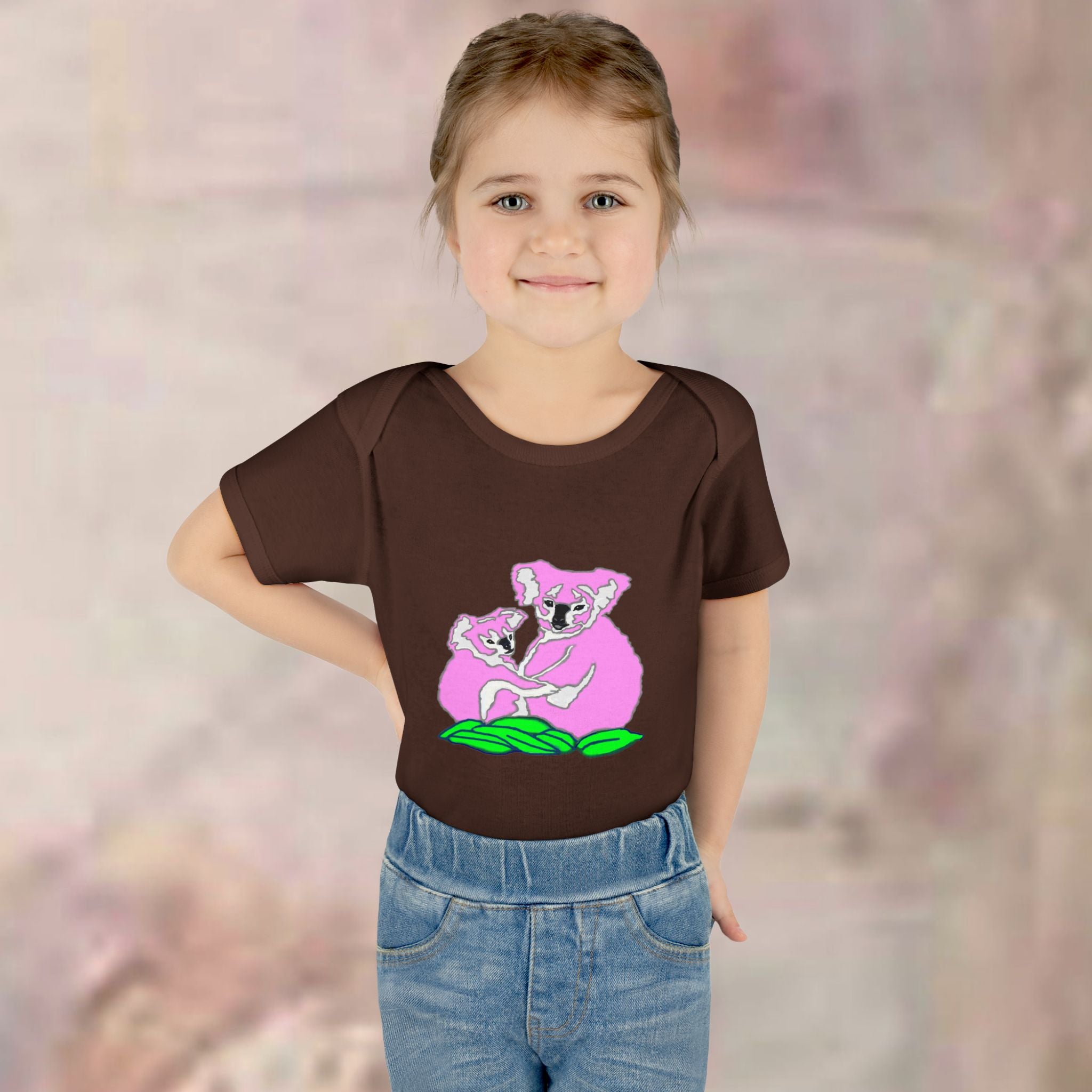 So Cute Pink Koalas designed by Studio Blitz Infant to 24 Mo. Bodysuit
