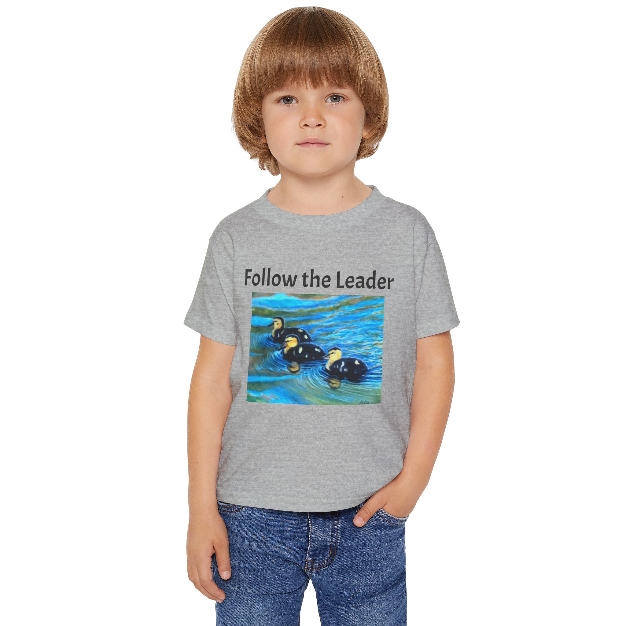 Nature-Inspired Toddler T-Shirt with Adorable Animal Art by Studio Blitz