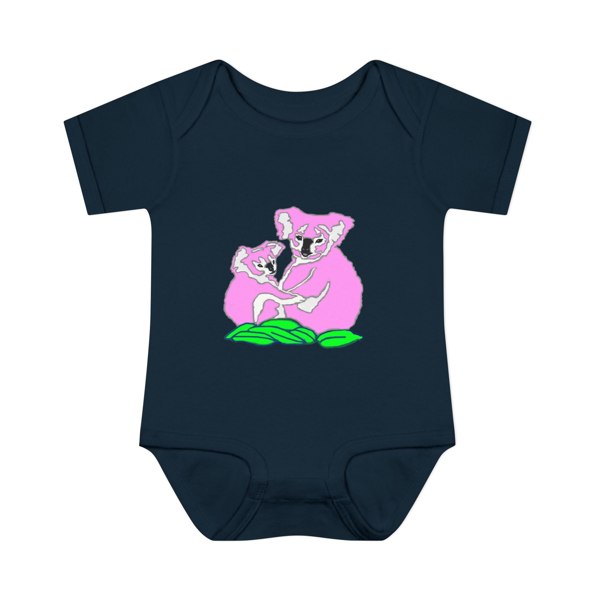 So Cute Pink Koalas designed by Studio Blitz Infant to 24 Mo. Bodysuit