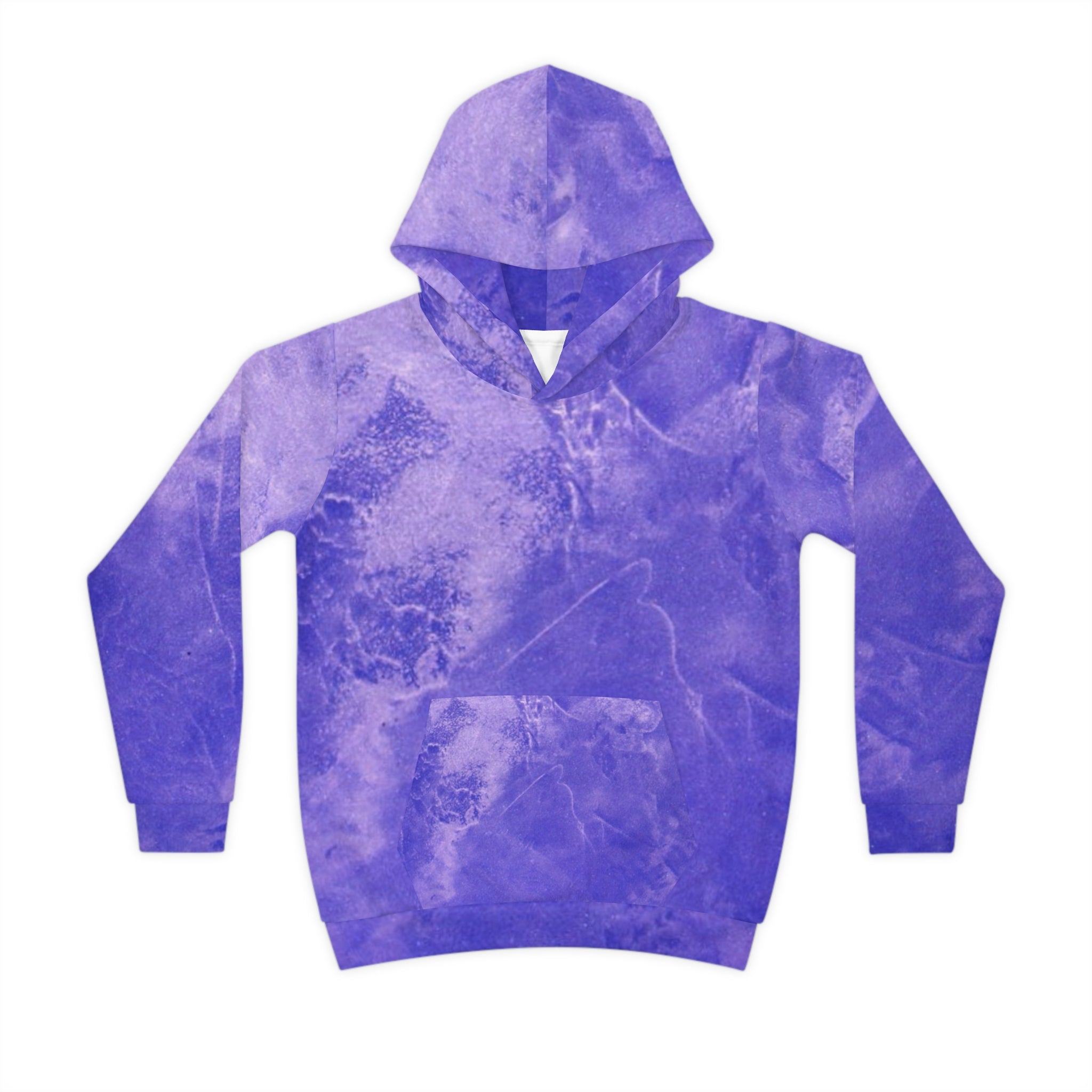 Blue Abstract Children's Hoodie by Studio Blitz