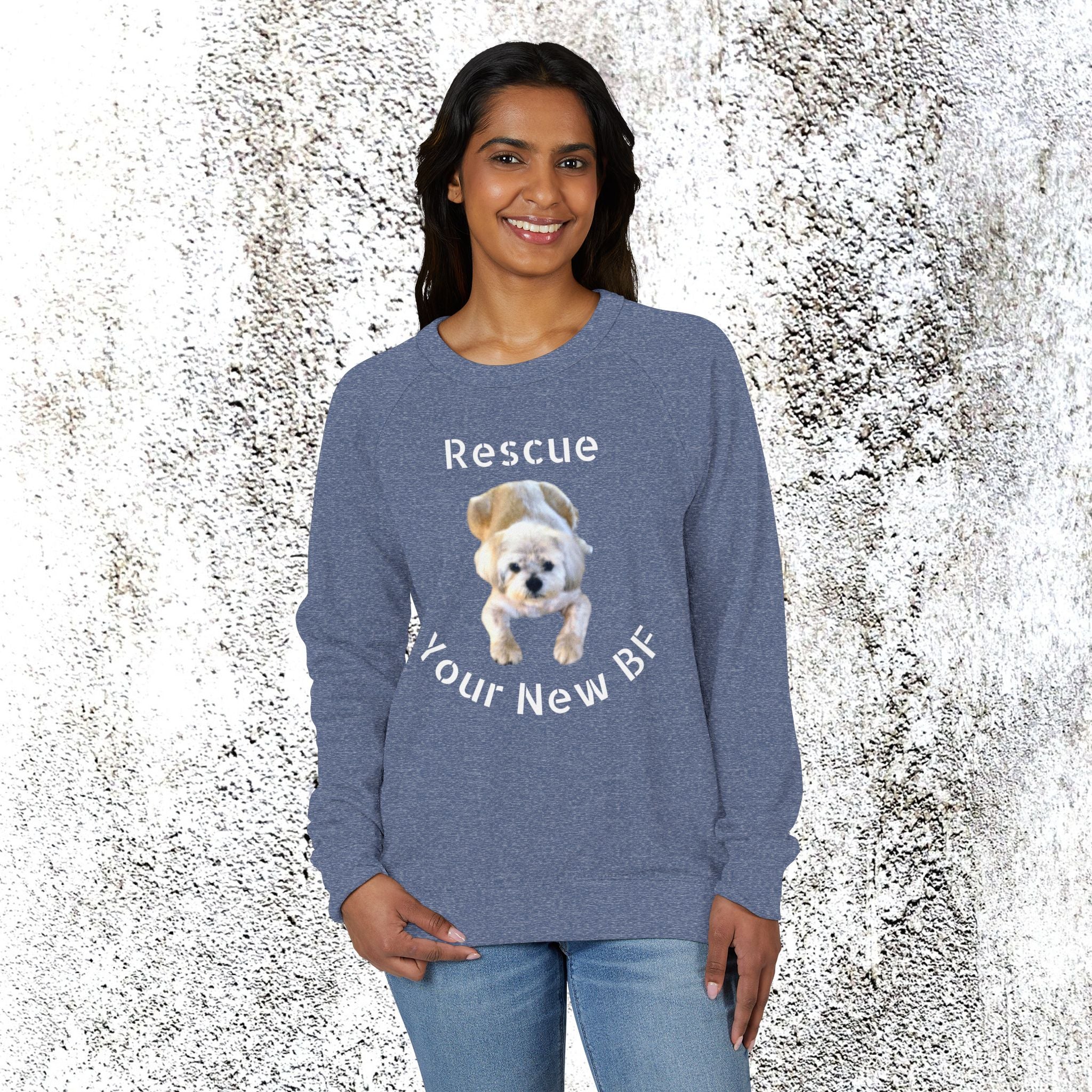 Adogable French Terry Raglan Crewneck by Studio Blitz