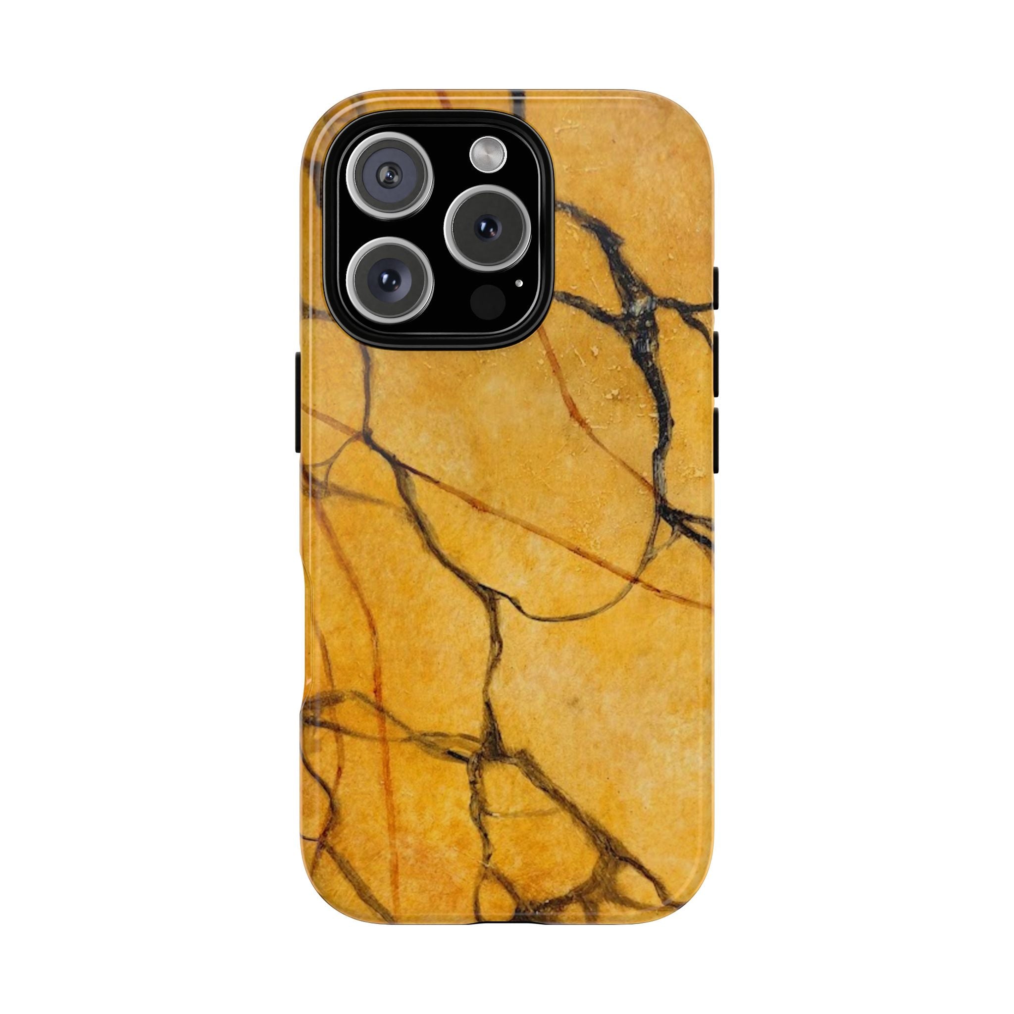 Sexy Gold Marbleized Phone Cases designed by Studio Blitz