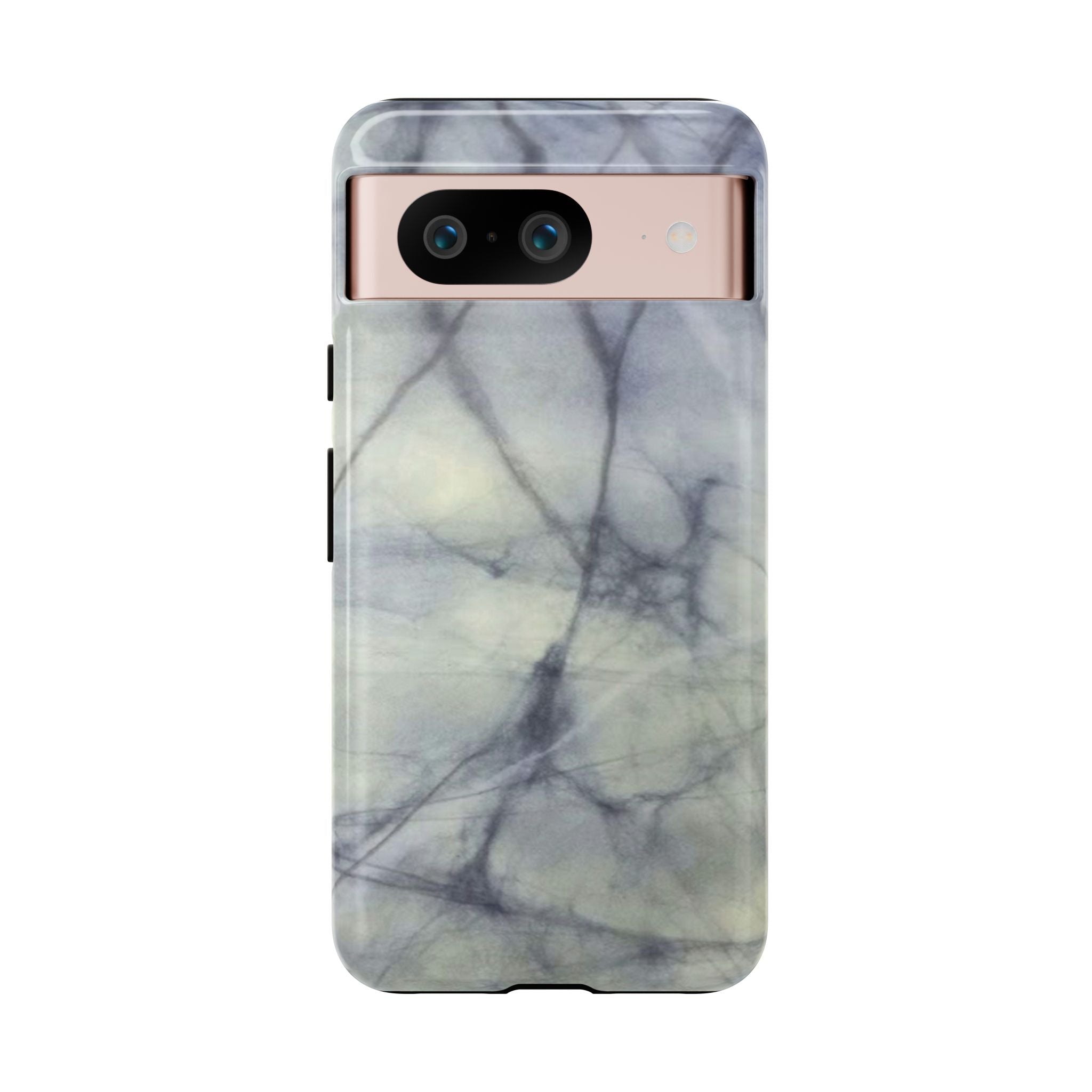 Phone Case, Eye-catching White Marble Look Tough Case by Studio Blitz