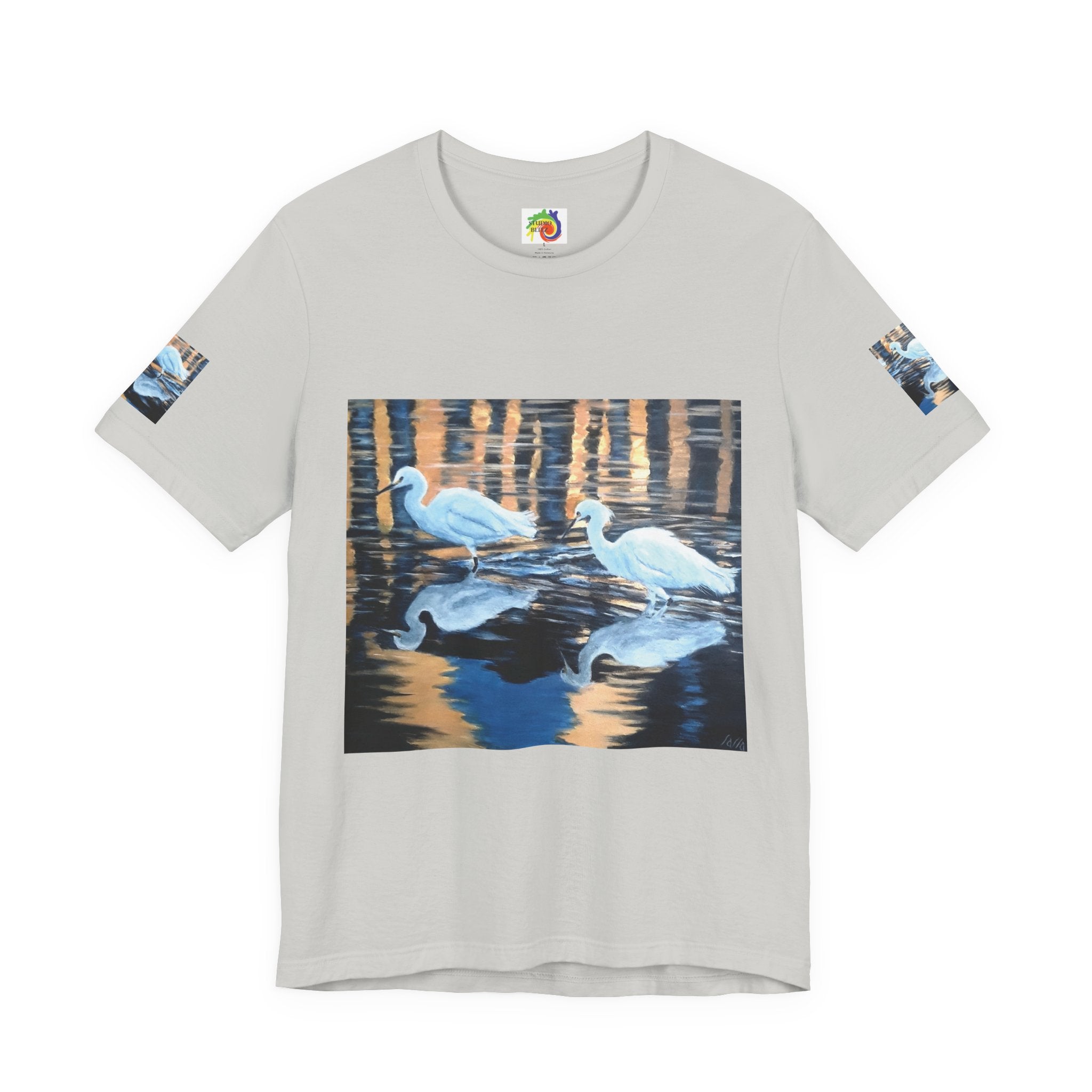 Egret Reflection Unisex Tee