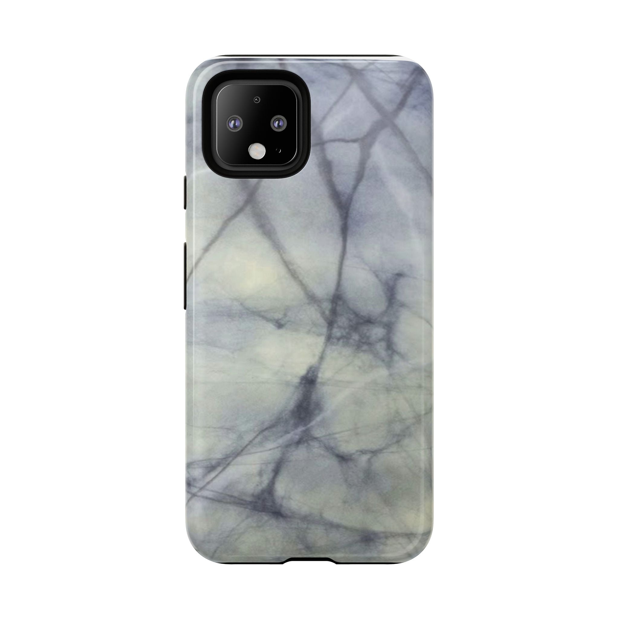 Phone Case, Eye-catching White Marble Look Tough Case by Studio Blitz