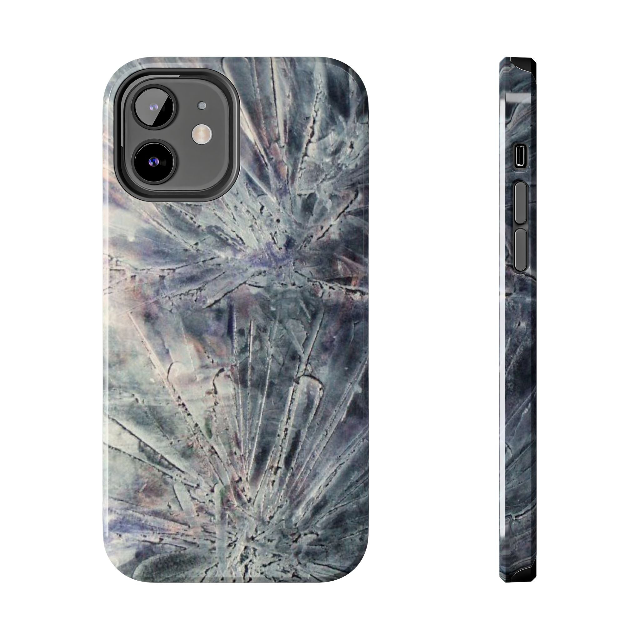Phone Case with A Burst of Abstract Art Design by Studio Blitz