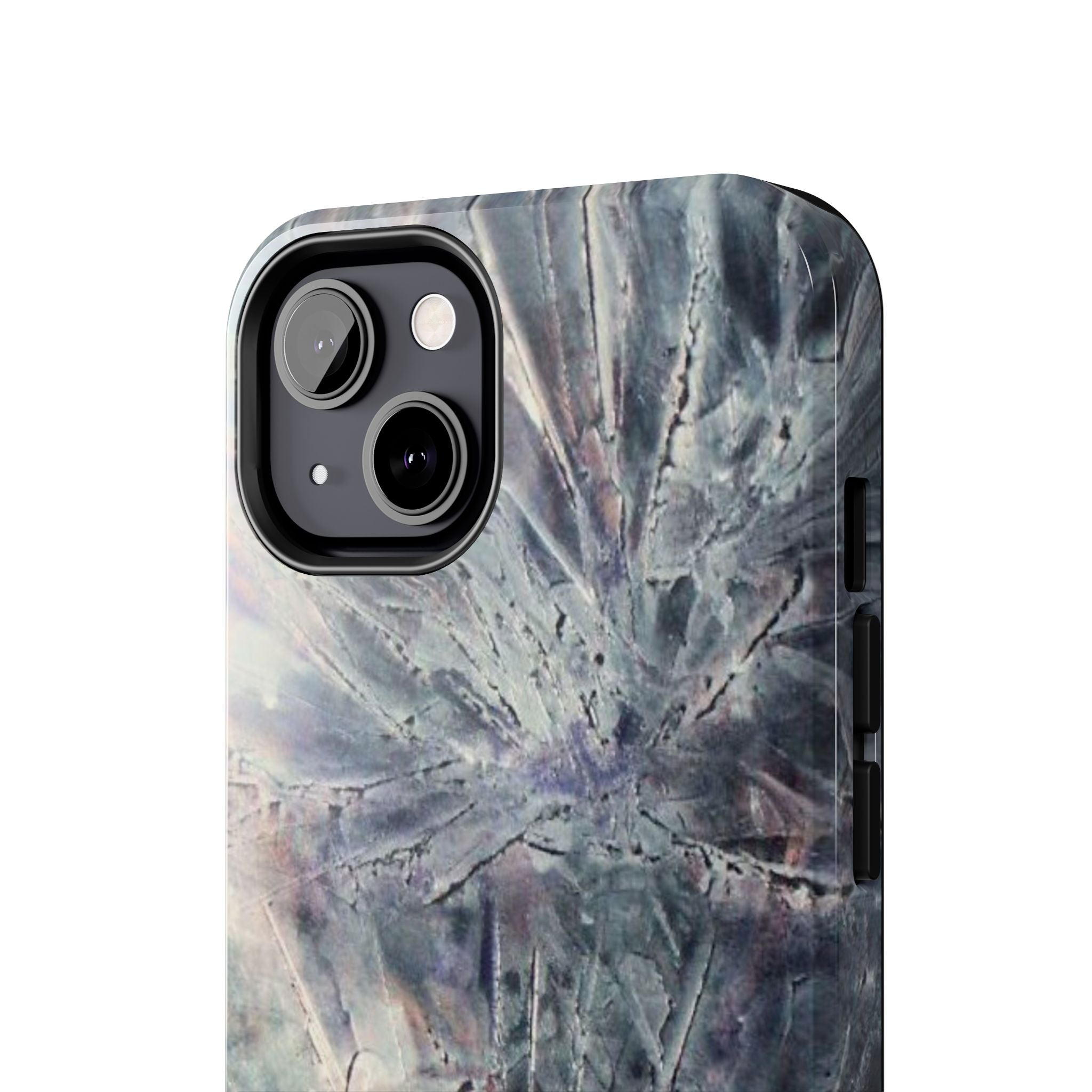 Phone Case with A Burst of Abstract Art Design by Studio Blitz