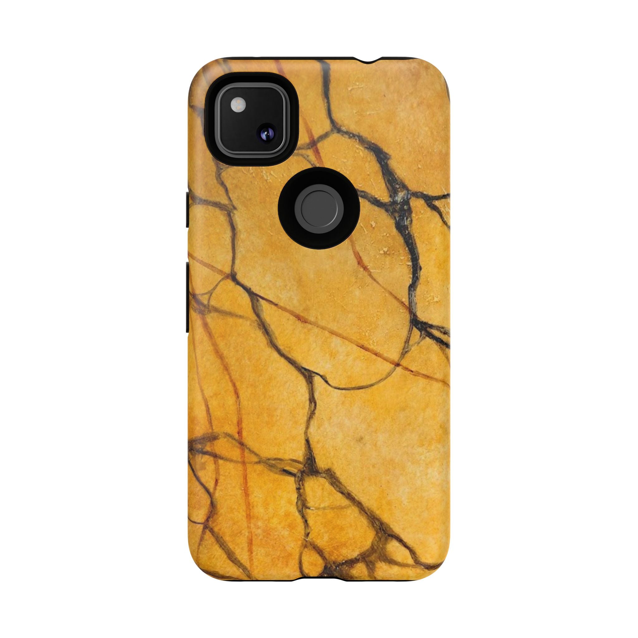 Sexy Gold Marbleized Phone Cases designed by Studio Blitz