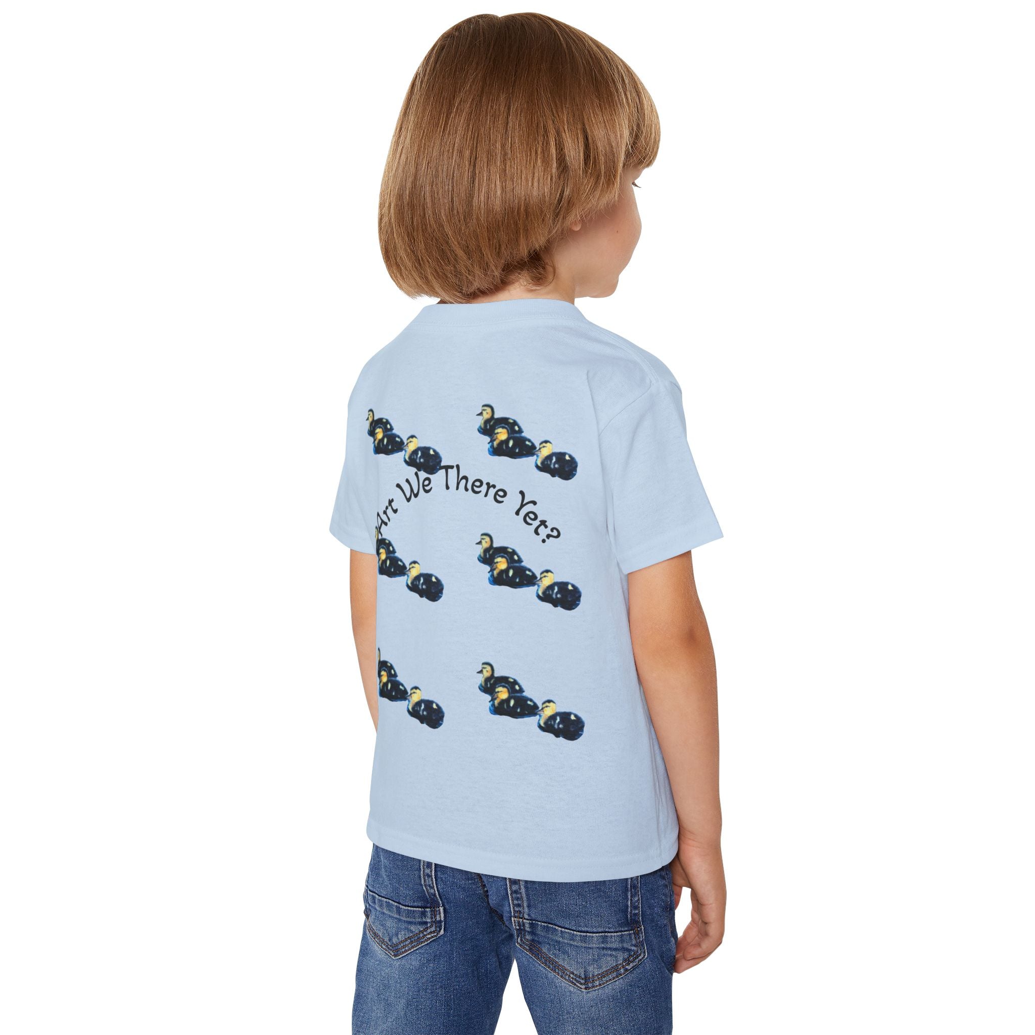Toddler T-Shirt - Cute Duck Theme Painted by Studio Blitz