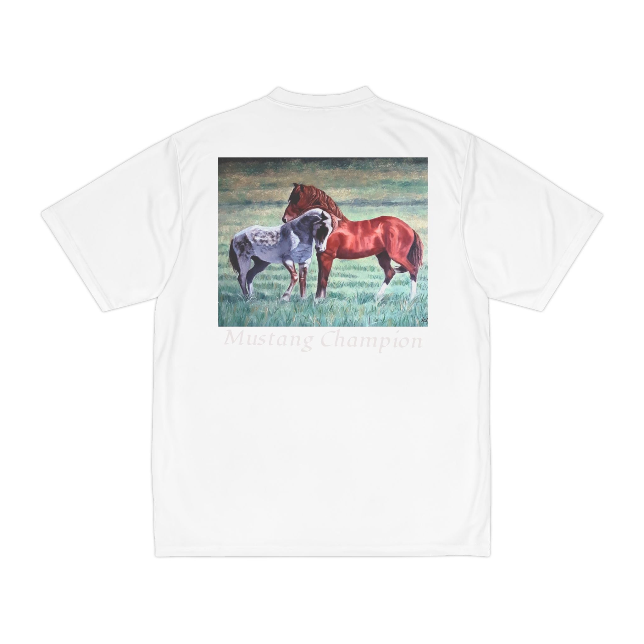Athletic T-Shirt Wild Mustangs Painted by Studio Blitz