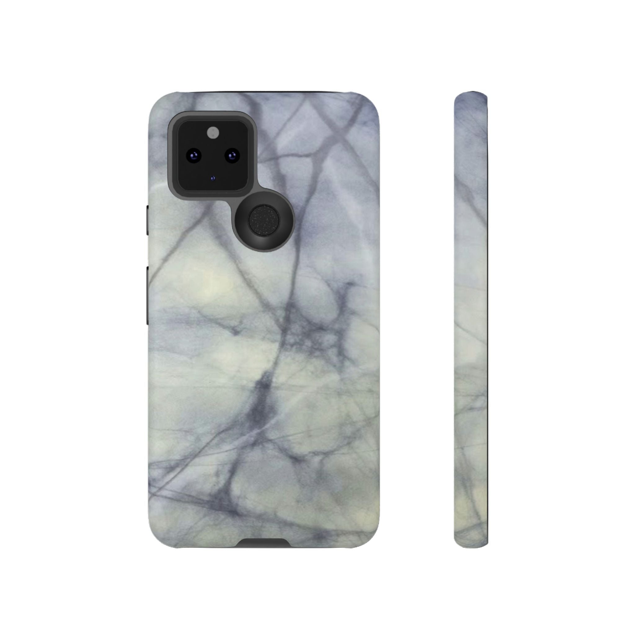Phone Case, Eye-catching White Marble Look Tough Case by Studio Blitz