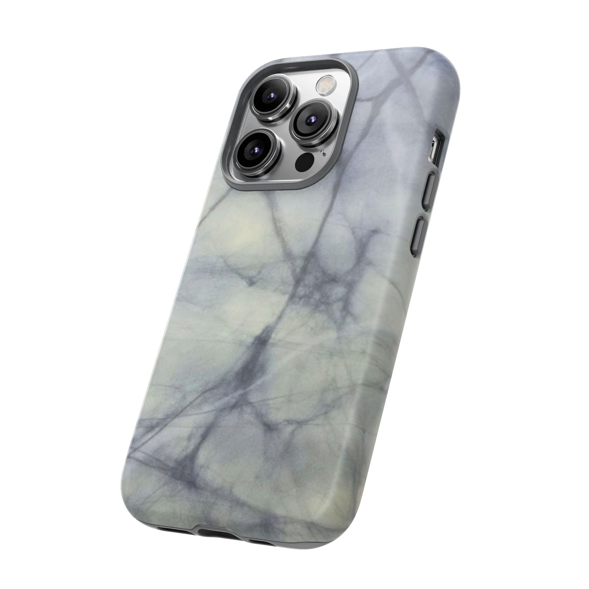 Phone Case, Eye-catching White Marble Look Tough Case by Studio Blitz