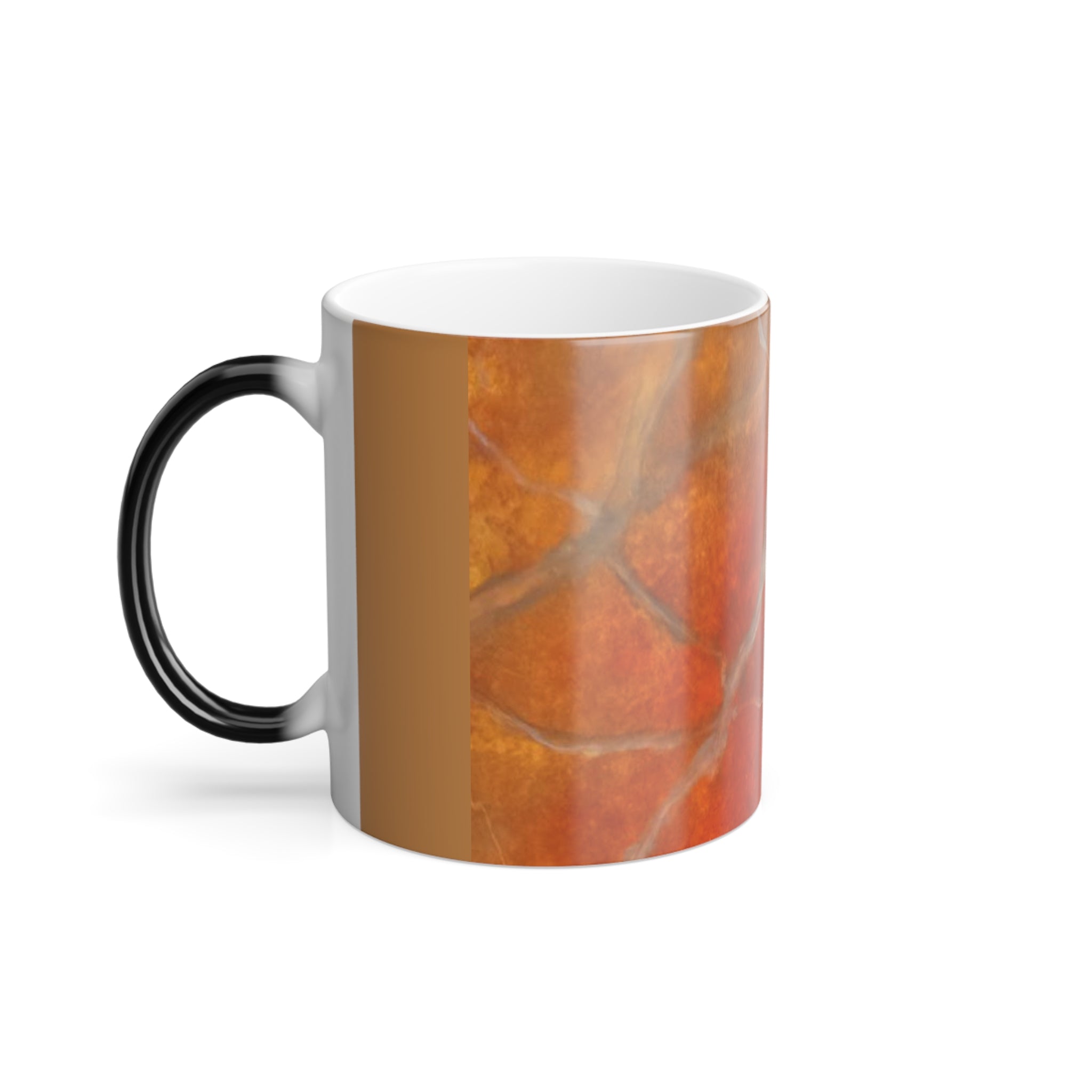 Red Marbleized Mug