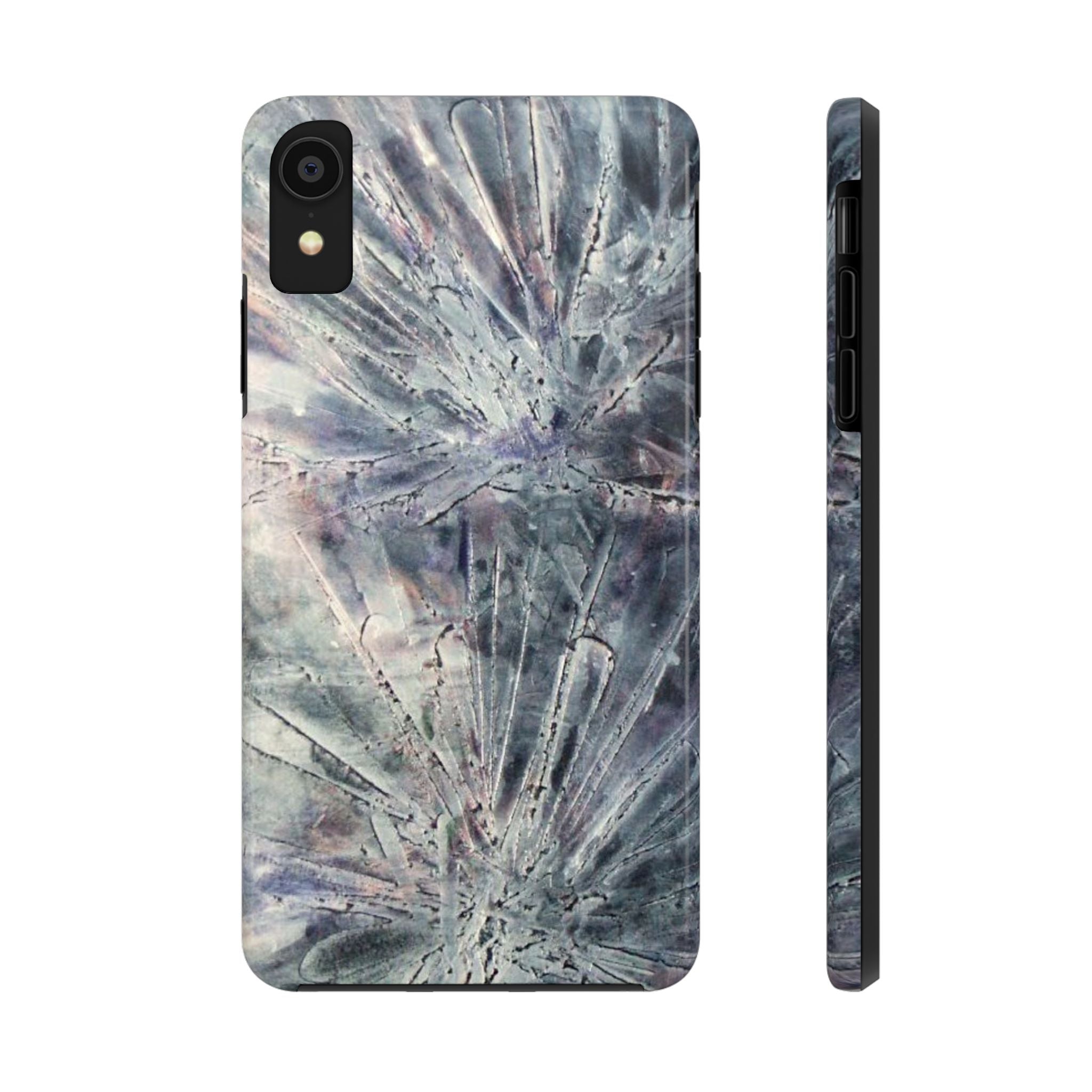 Phone Case with A Burst of Abstract Art Design by Studio Blitz