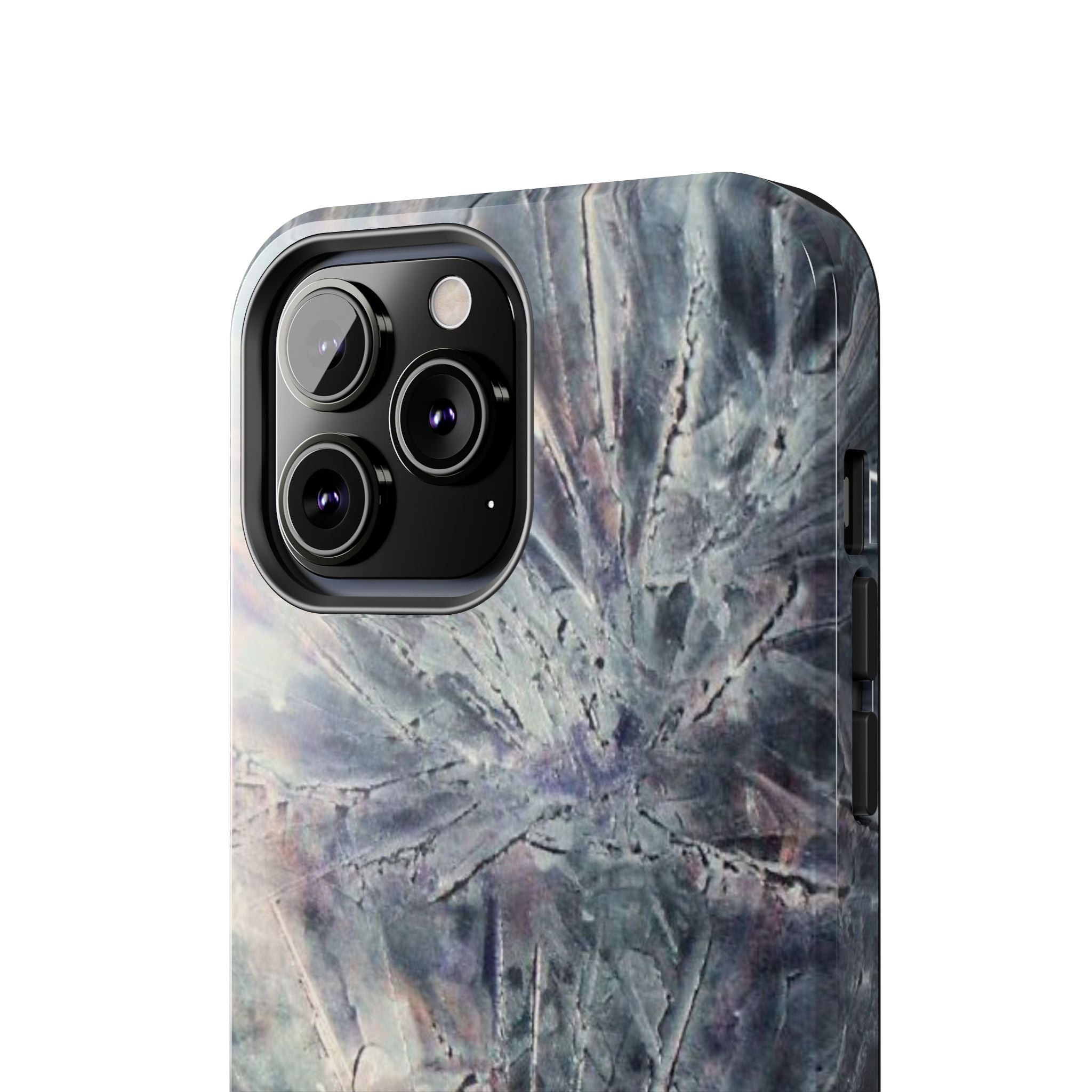 Phone Case with A Burst of Abstract Art Design by Studio Blitz