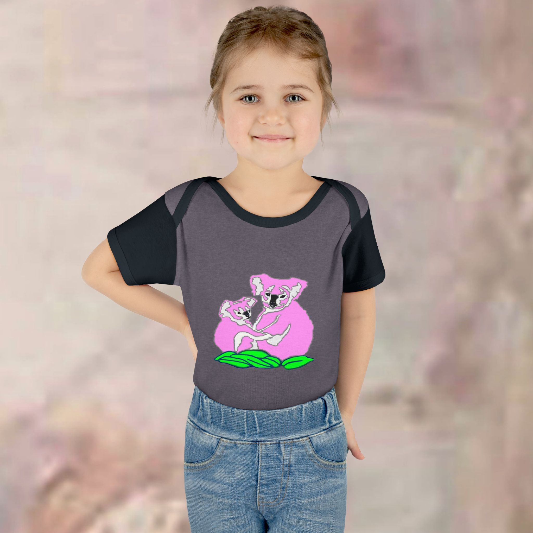 So Cute Pink Koalas designed by Studio Blitz Infant to 24 Mo. Bodysuit