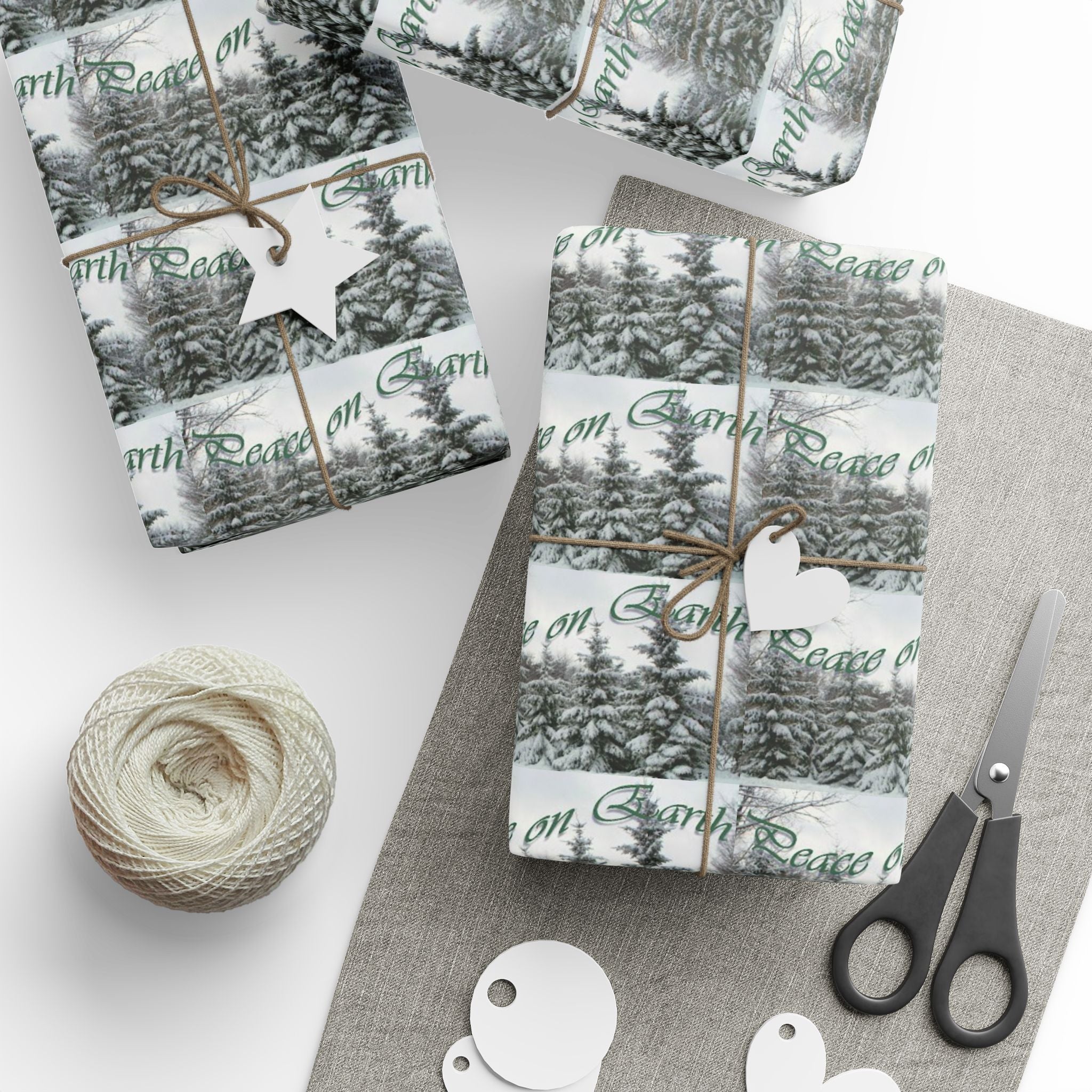 Elegant Holiday Gift Wrapping Paper by Studio Blitz