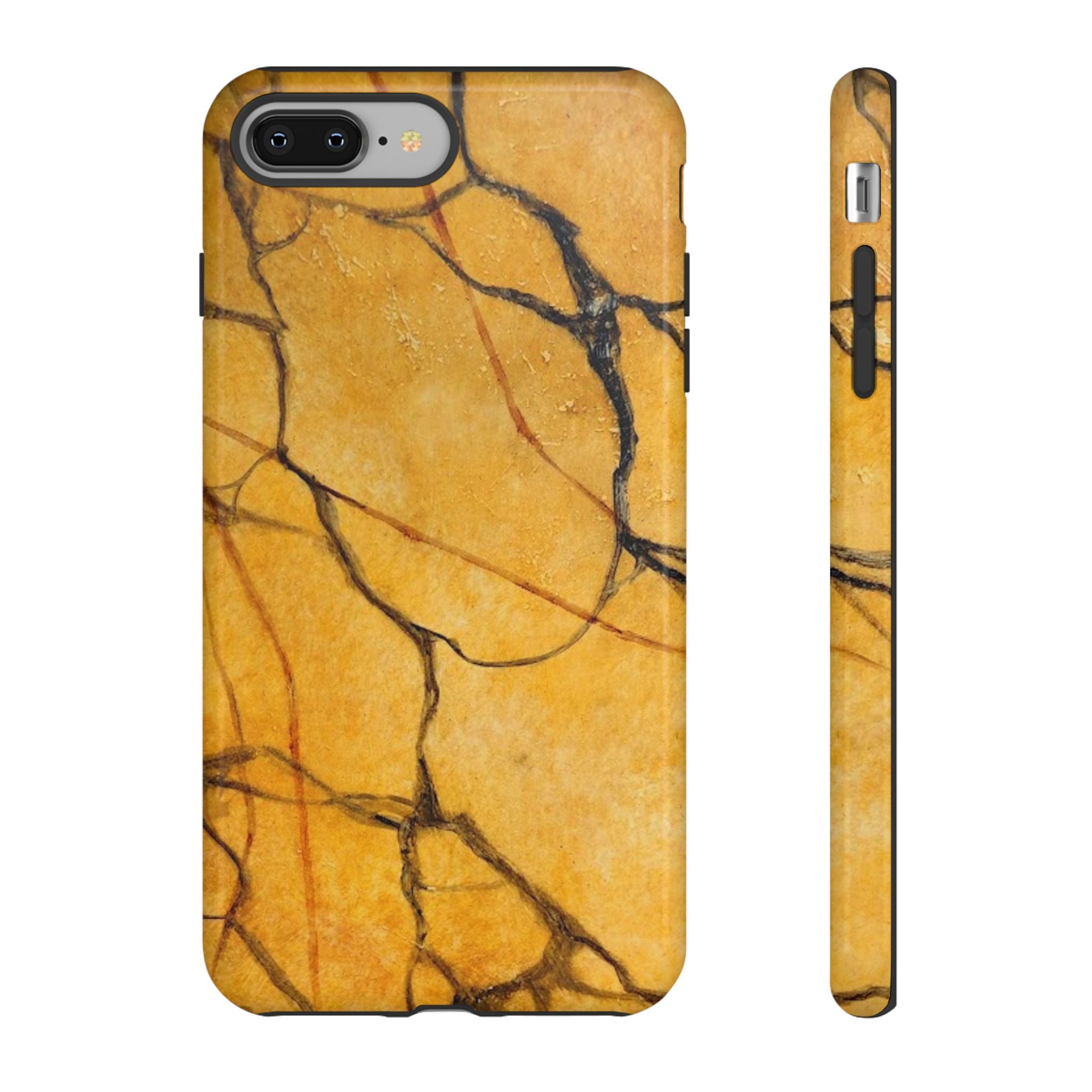 Sexy Gold Marbleized Phone Cases designed by Studio Blitz