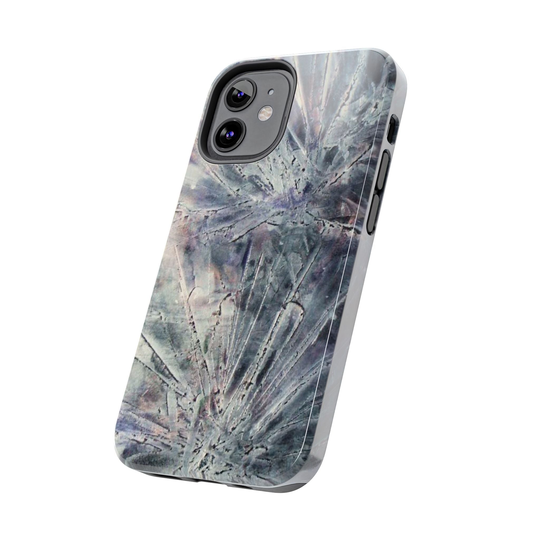 Phone Case with A Burst of Abstract Art Design by Studio Blitz