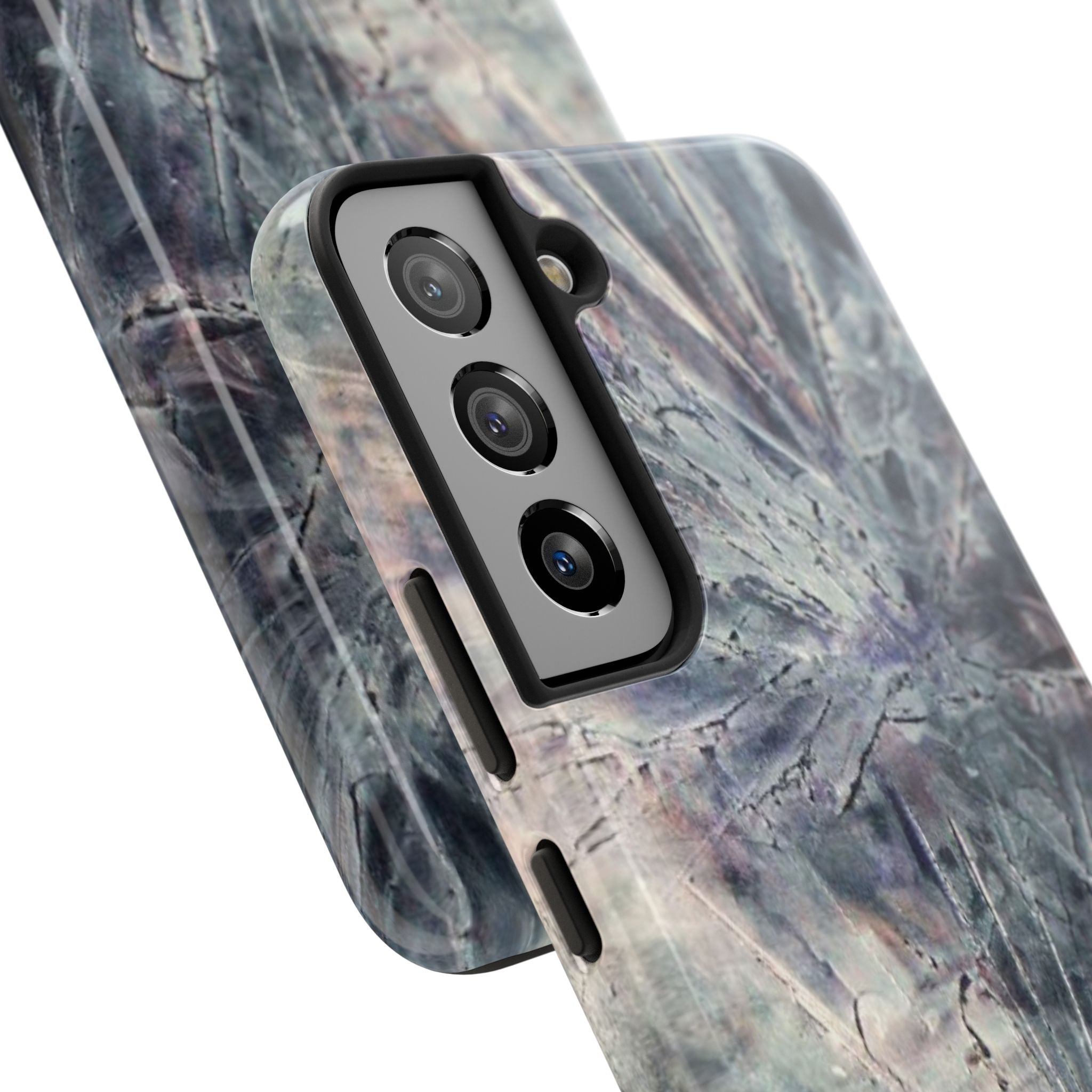 Phone Case with A Burst of Abstract Art Design by Studio Blitz