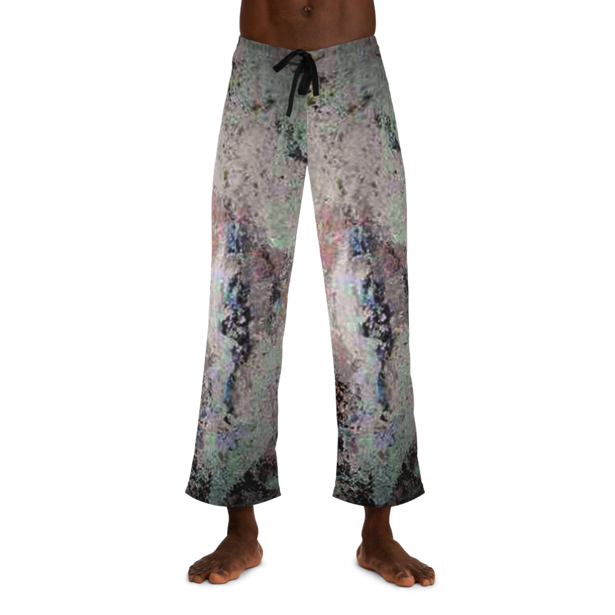 Cool Abstract Art Men's Pajama Pants Designed by Studio Blitz