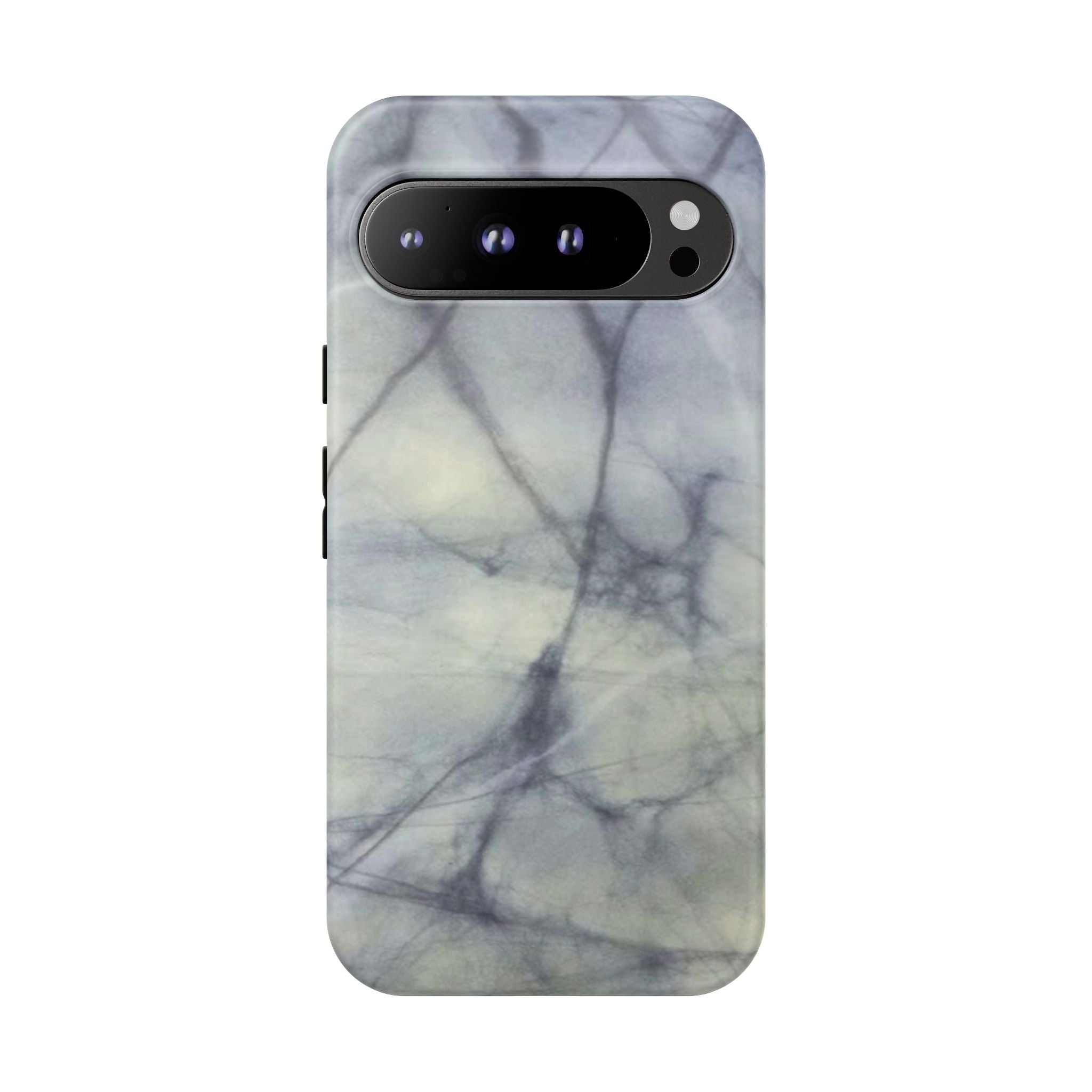 Phone Case, Eye-catching White Marble Look Tough Case by Studio Blitz