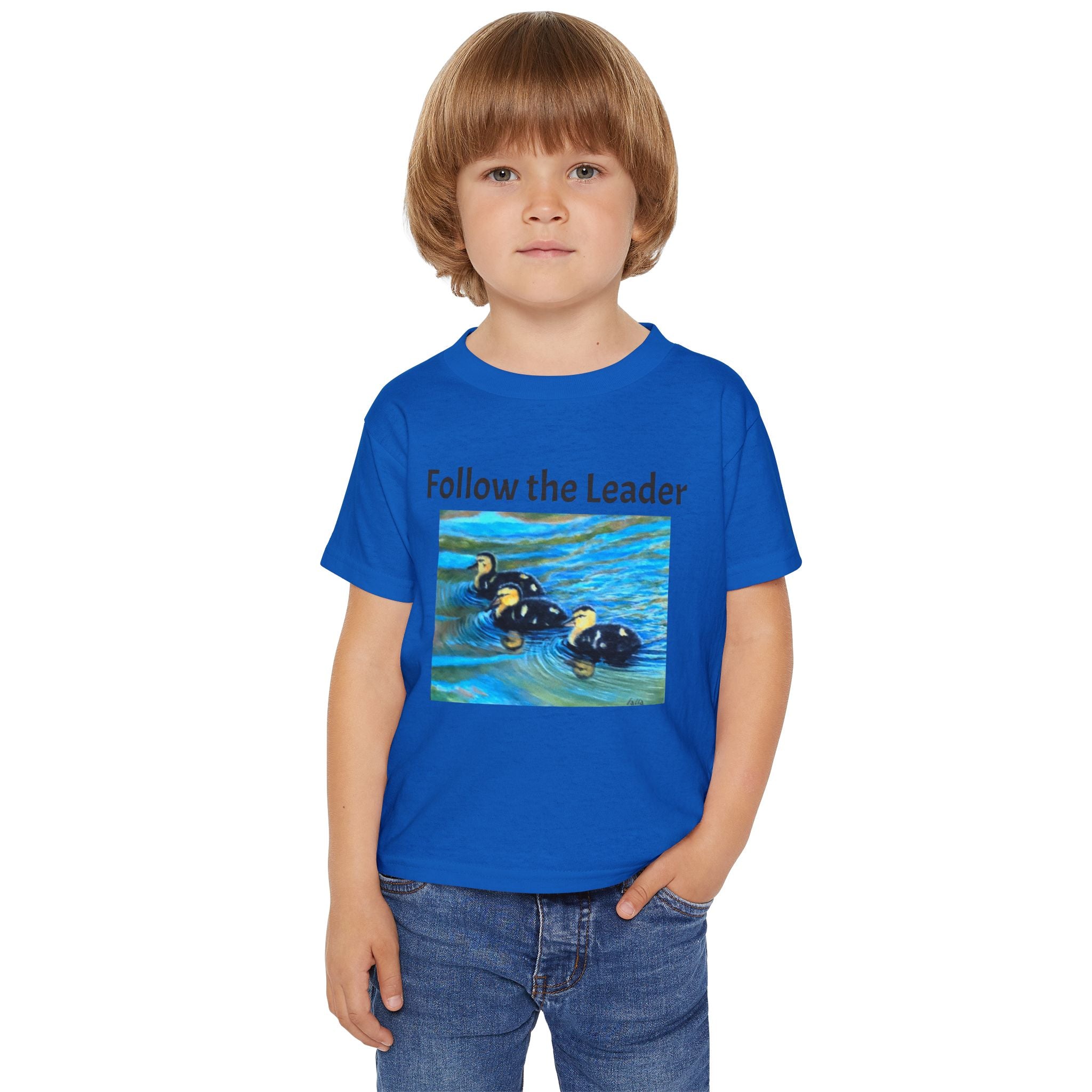 Nature-Inspired Toddler T-Shirt with Adorable Animal Art by Studio Blitz