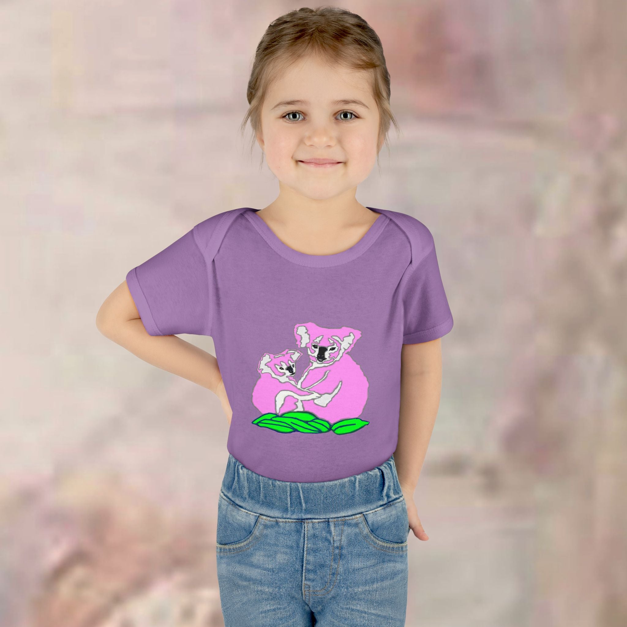 So Cute Pink Koalas designed by Studio Blitz Infant to 24 Mo. Bodysuit