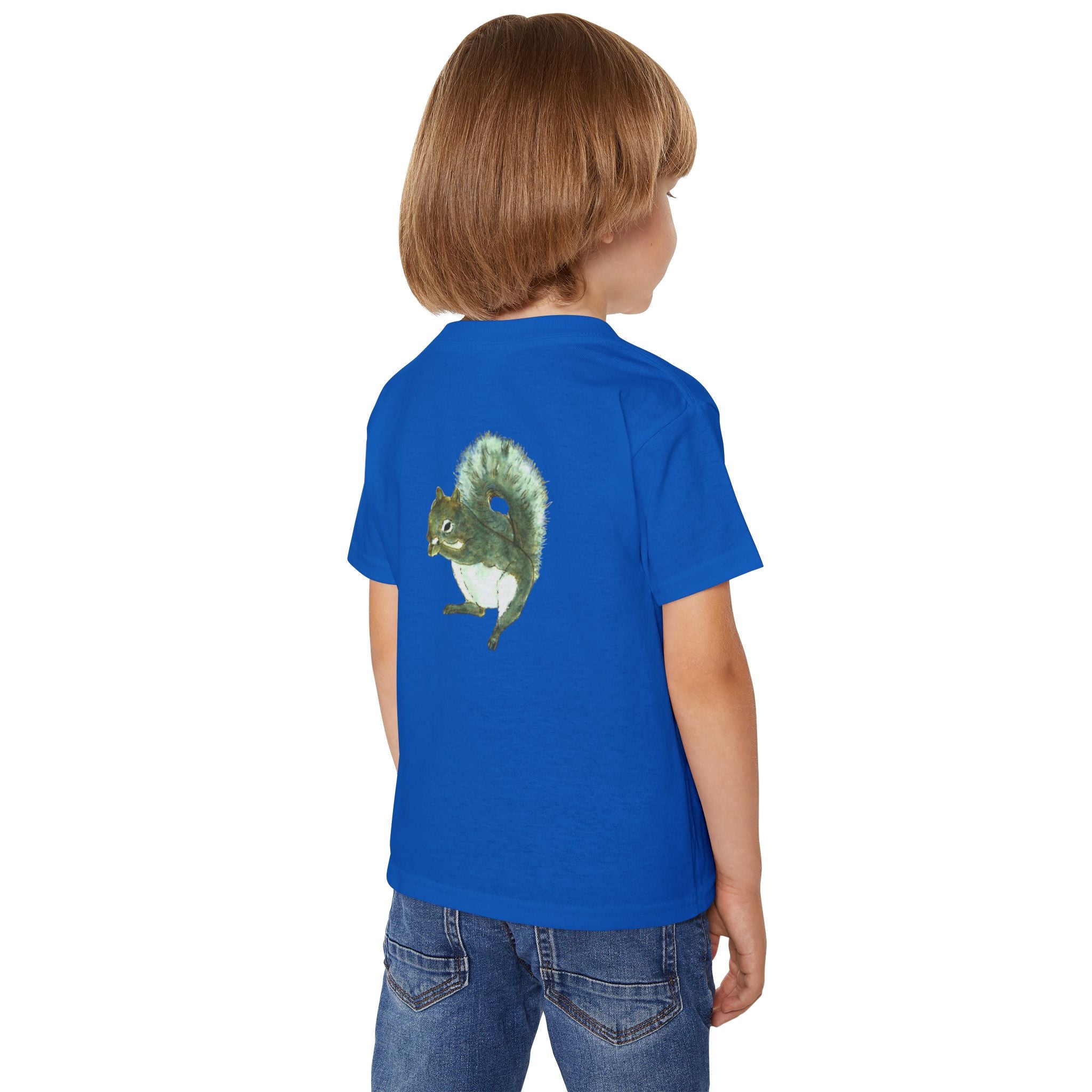 Nature-Inspired Toddler T-Shirt with Adorable Animal Art by Studio Blitz