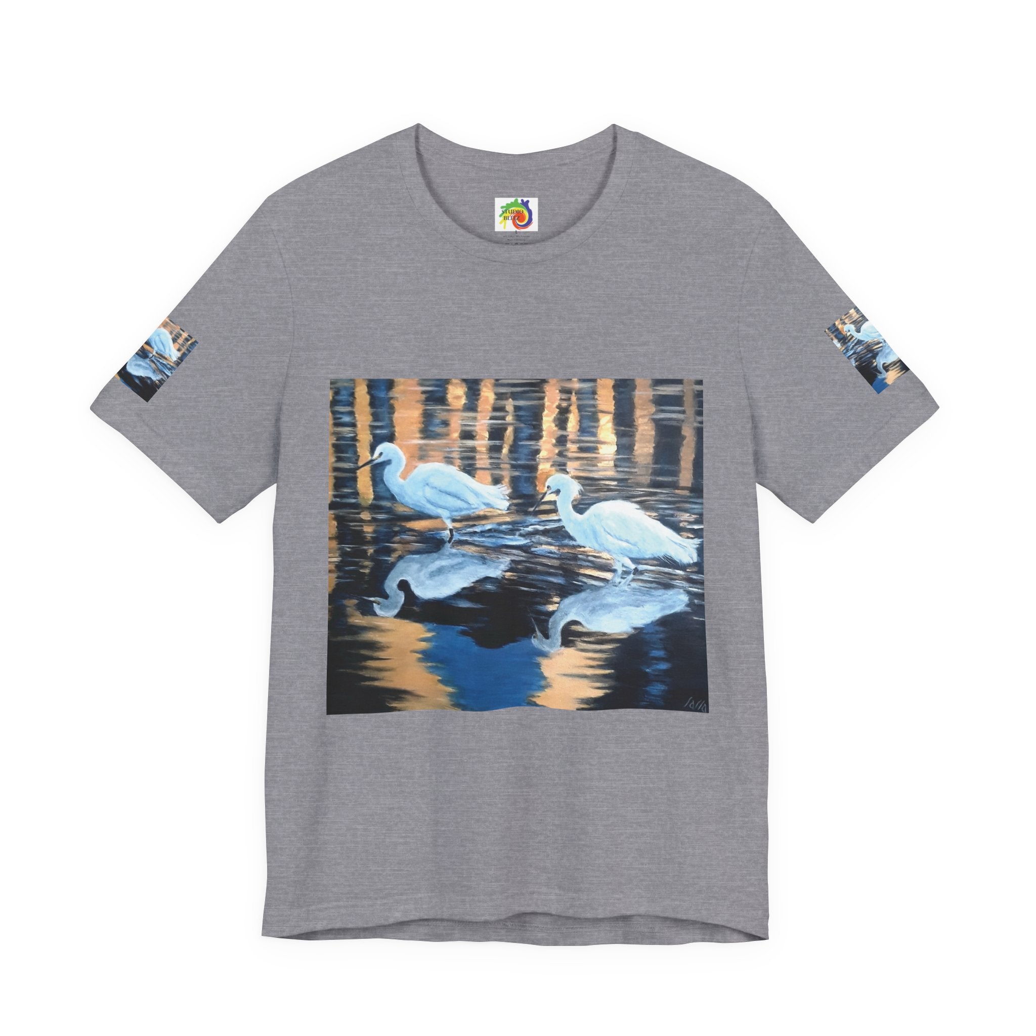 Egret Reflection Unisex Tee