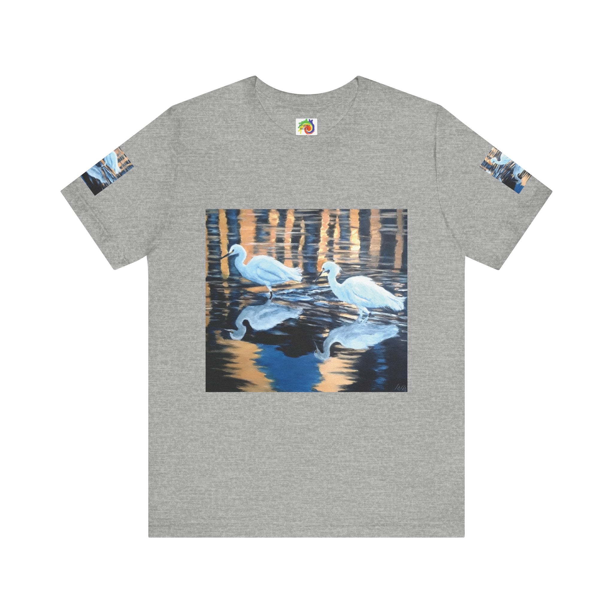 Egret Reflection Unisex Tee