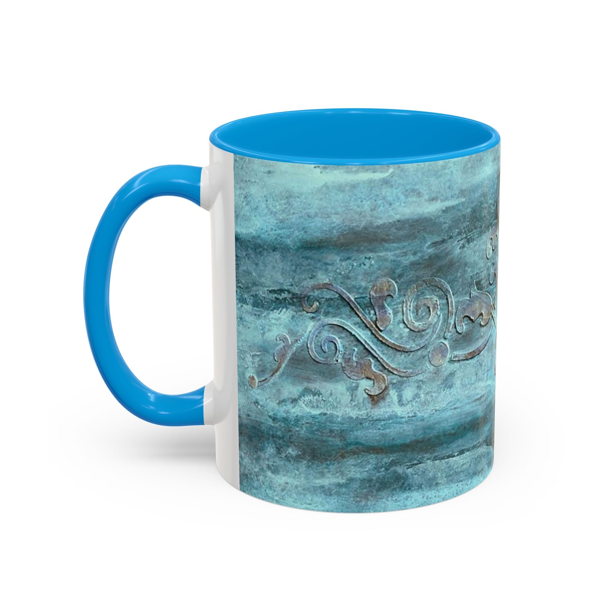 Copy of Artistically painted and scrolled Mugs by Studio Blitz