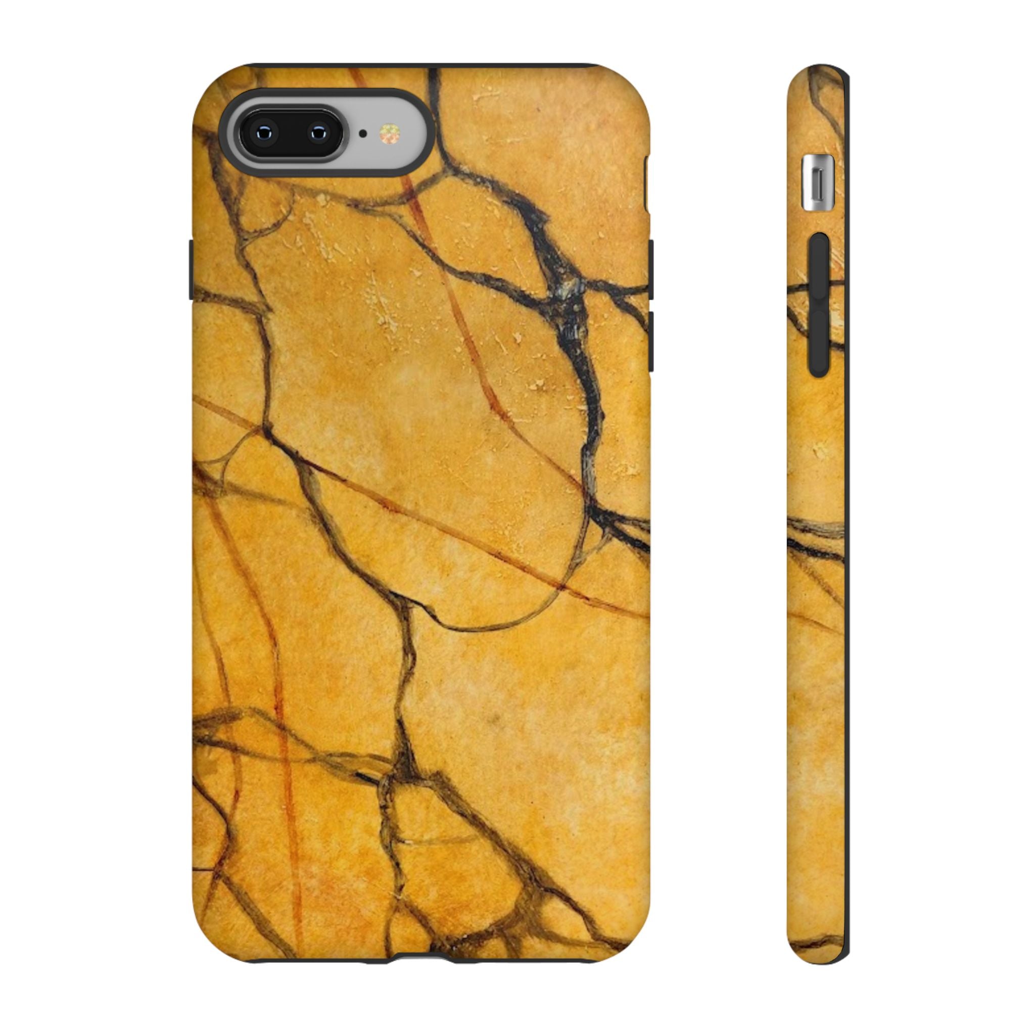 Sexy Gold Marbleized Phone Cases designed by Studio Blitz