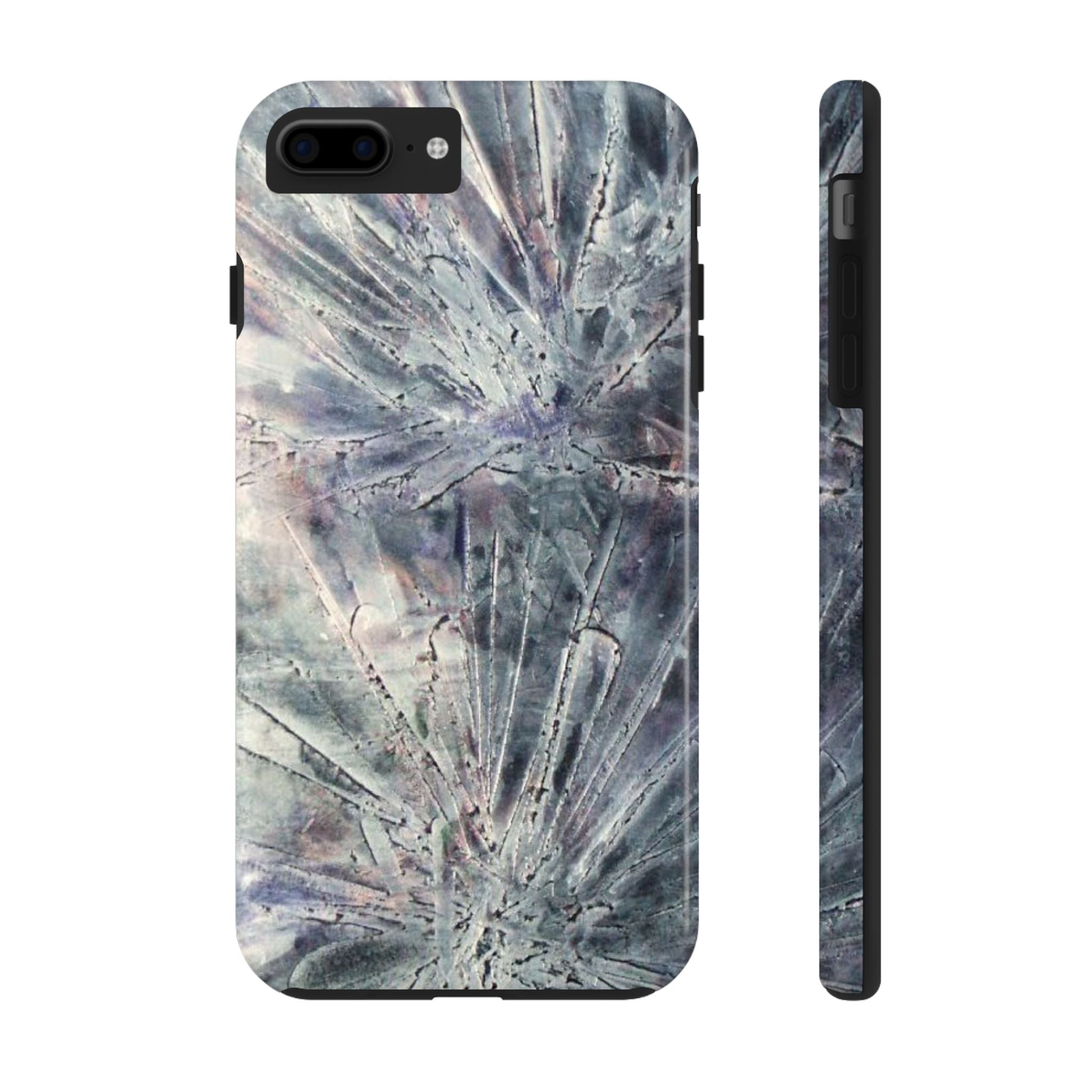 Phone Case with A Burst of Abstract Art Design by Studio Blitz