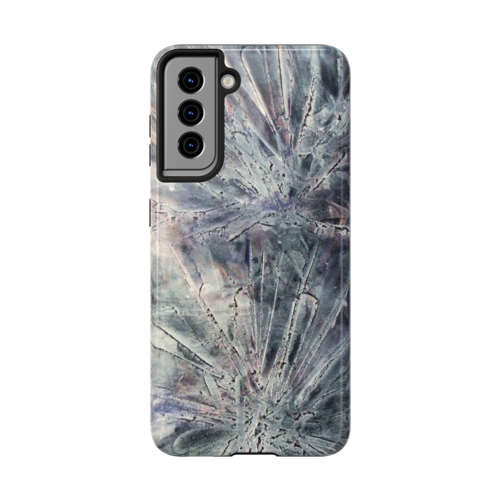 Phone Case with A Burst of Abstract Art Design by Studio Blitz