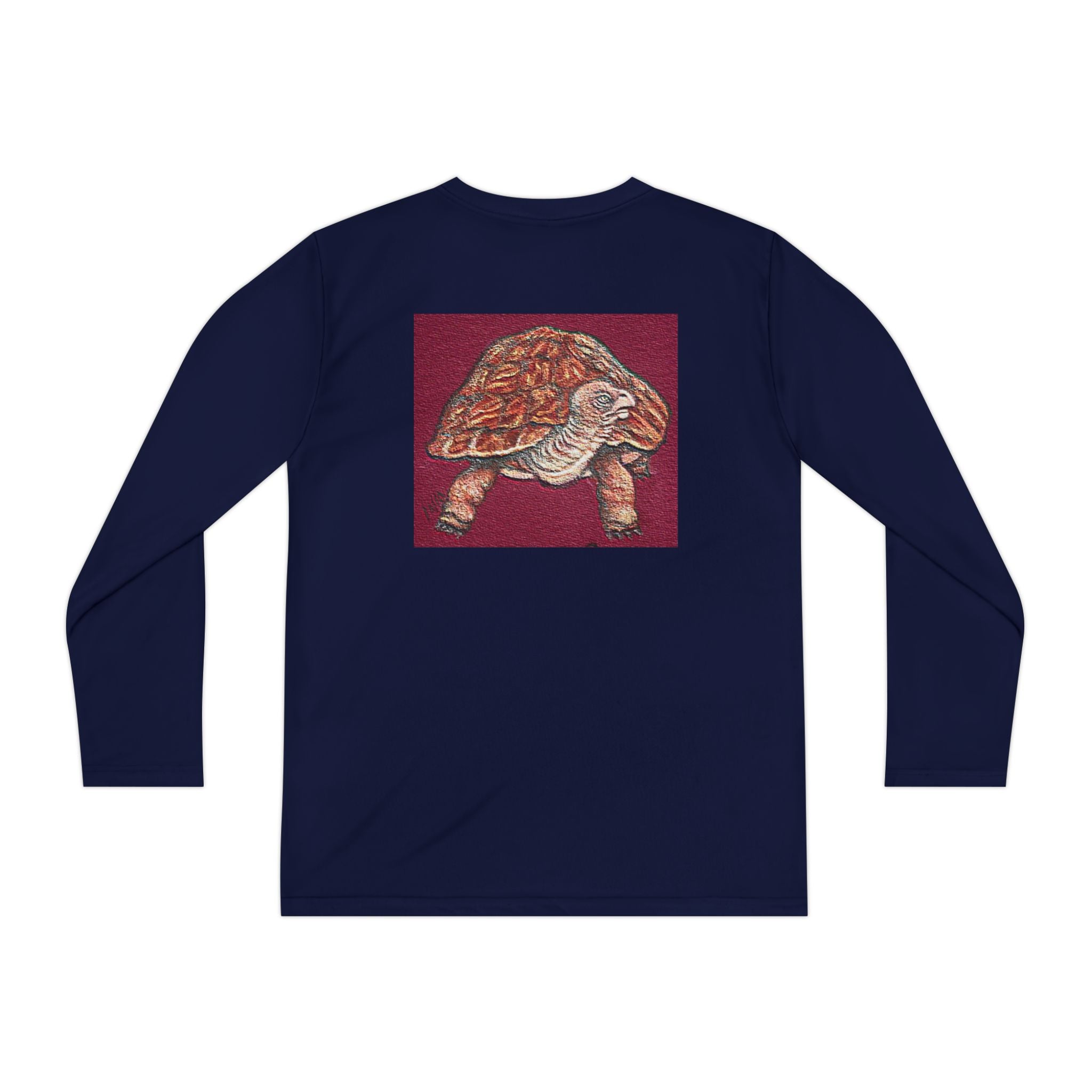Youth Long Sleeve Tee Koala and Turtle Design