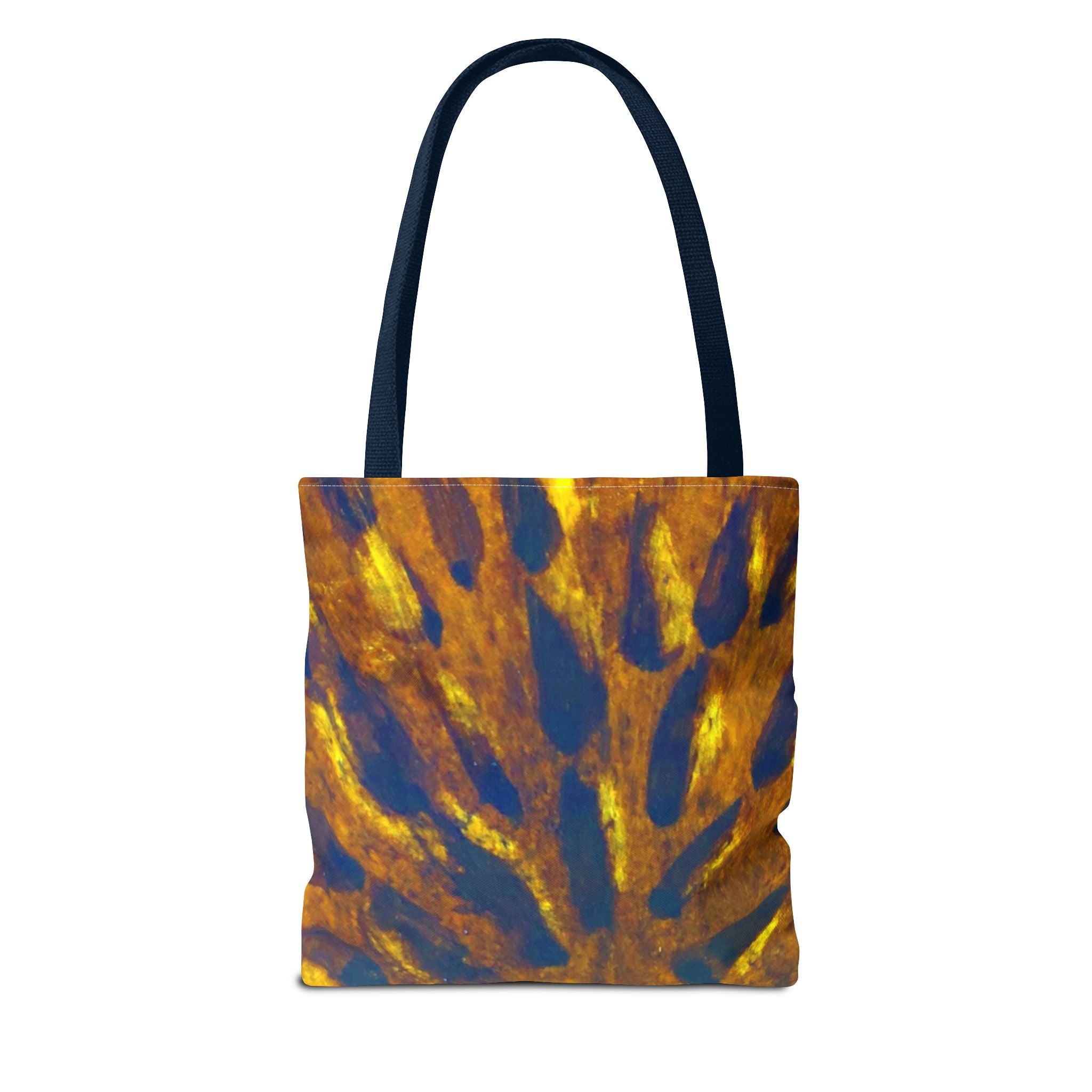Vibrant Art Tote Bag Designed by Studio Blitz to Walk on the Wild Side for Carryall