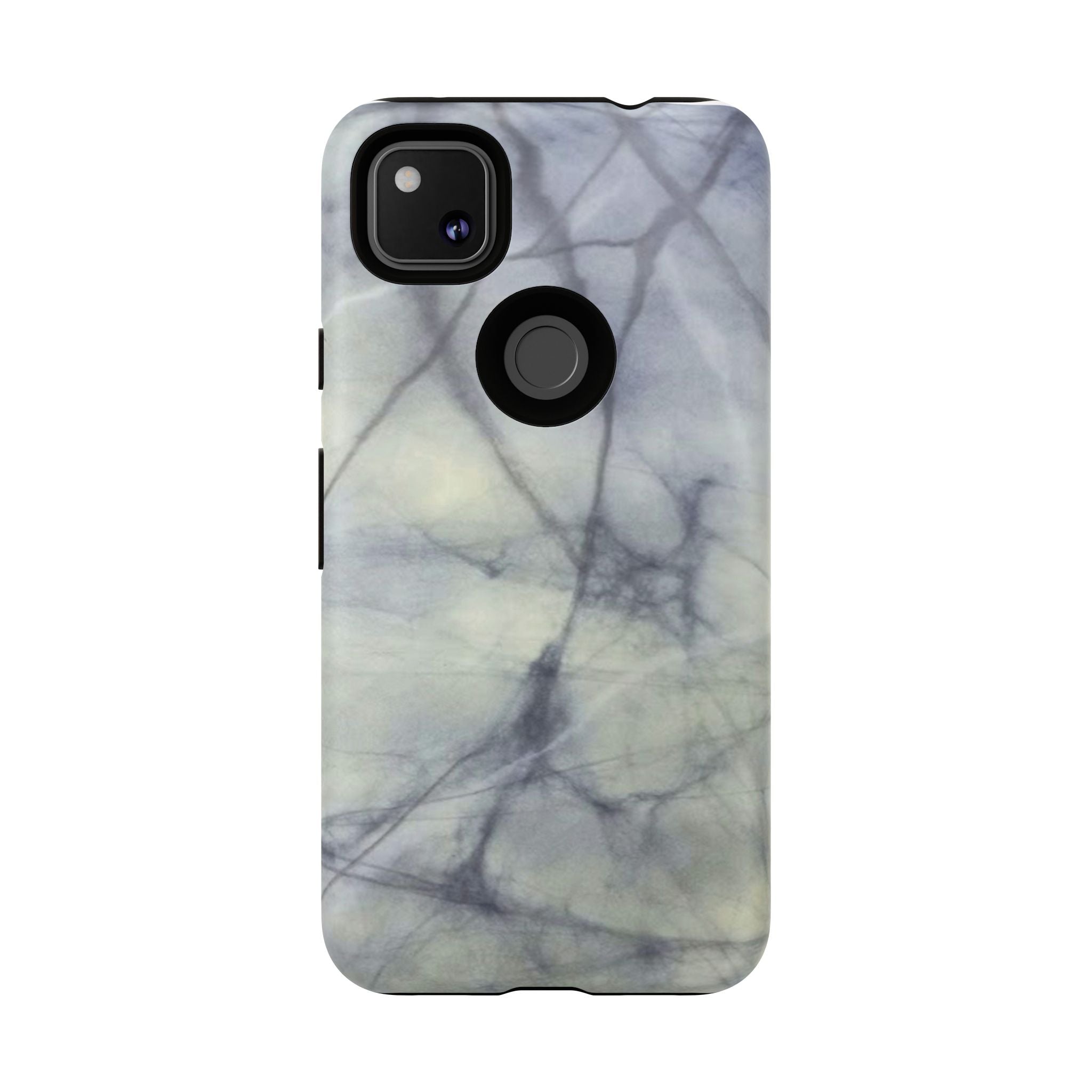 Phone Case, Eye-catching White Marble Look Tough Case by Studio Blitz