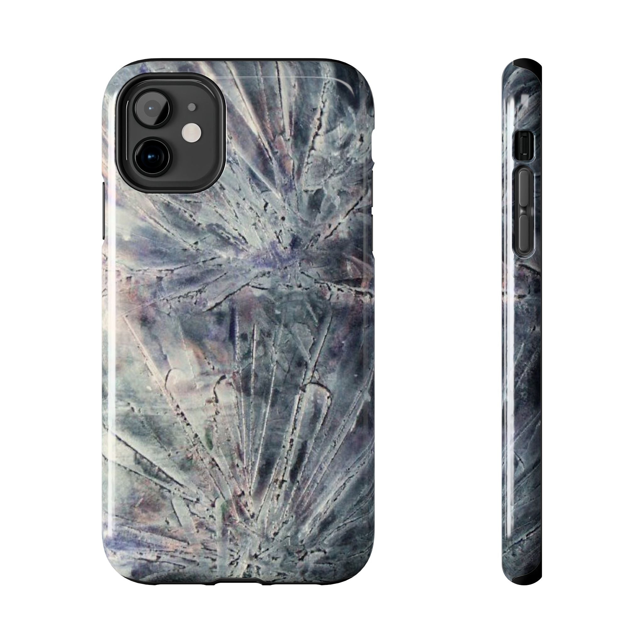 Phone Case with A Burst of Abstract Art Design by Studio Blitz