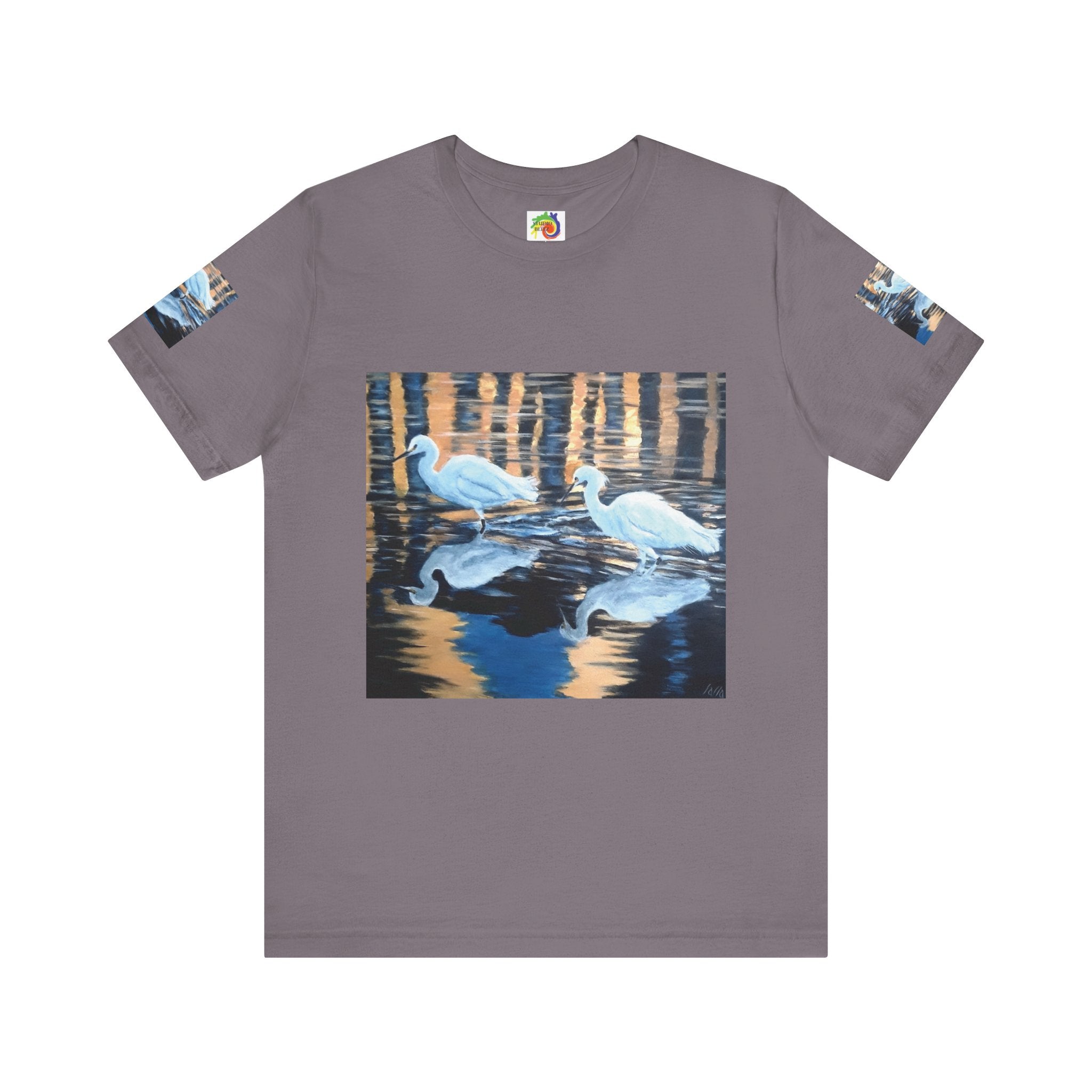 Egret Reflection Unisex Tee