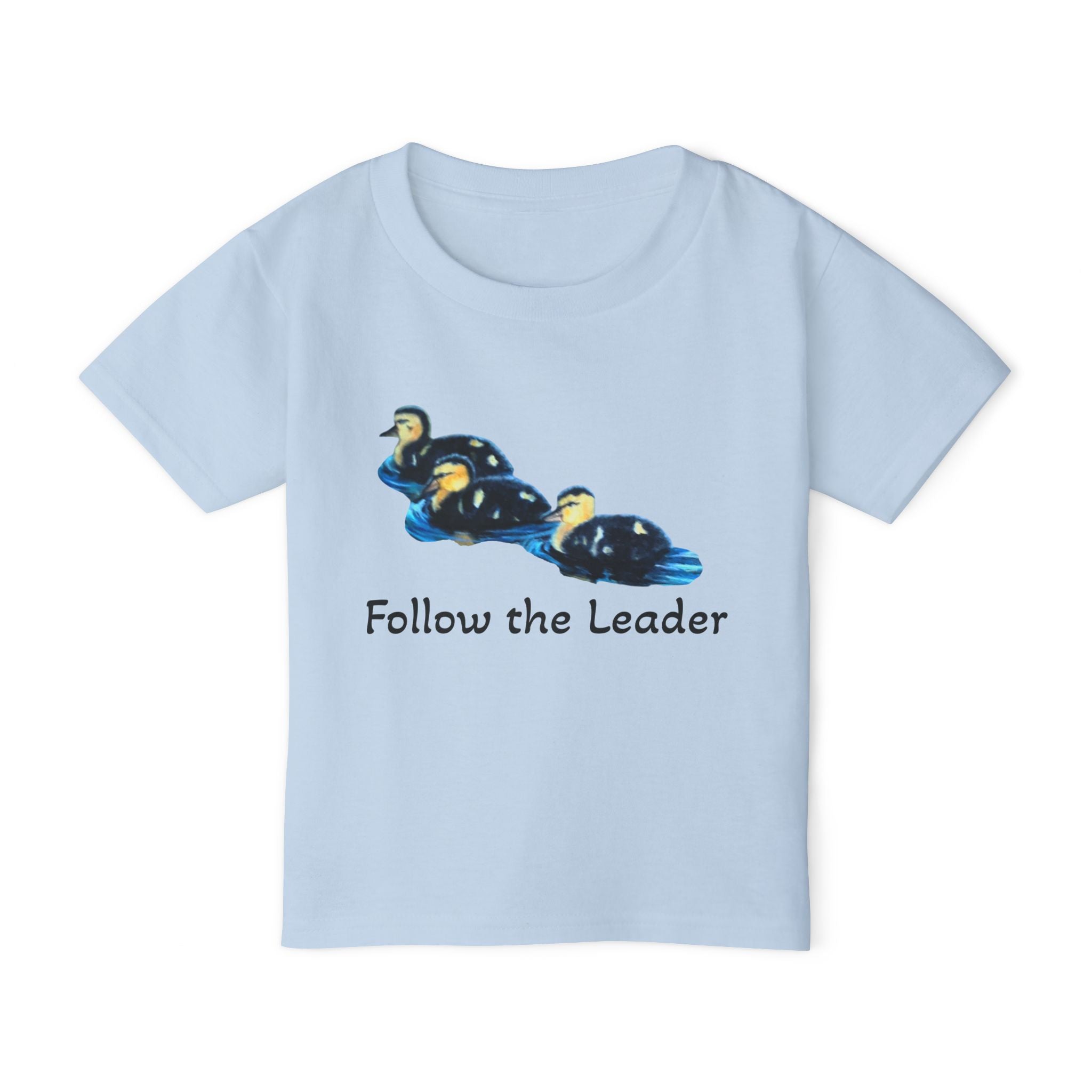 Toddler T-Shirt - Cute Duck Theme Painted by Studio Blitz