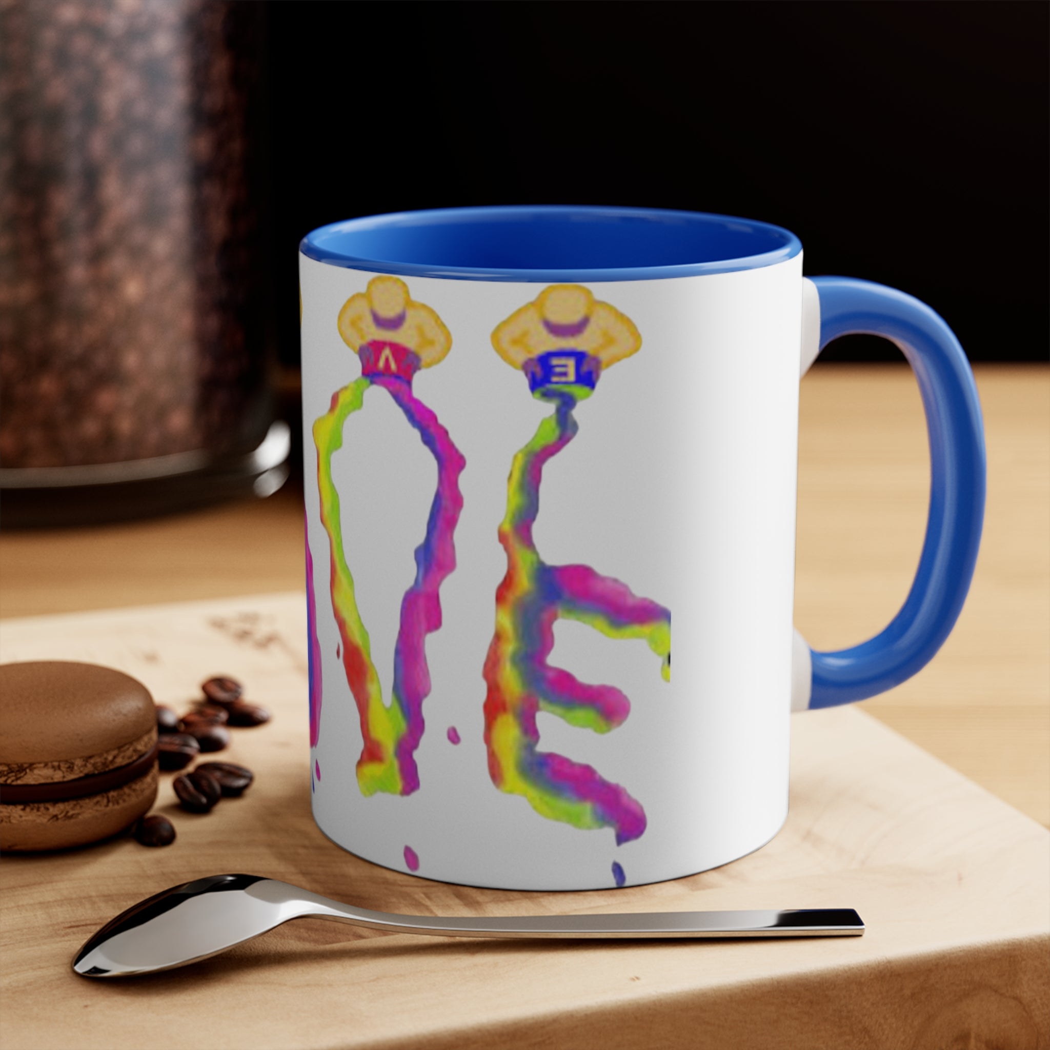 Colorful LOVE Mug designed by Studio Blitz